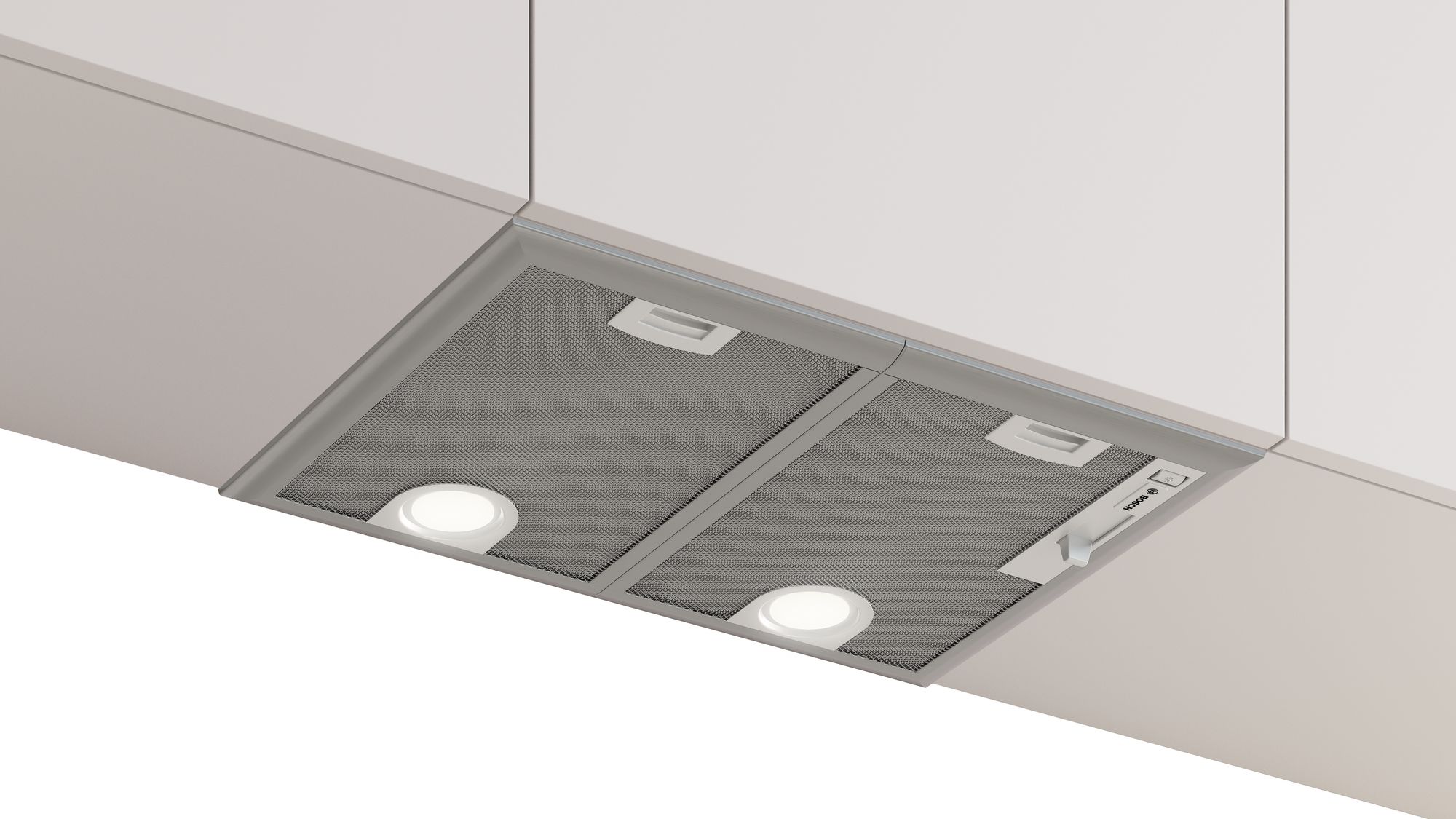 Bosch Inbyggnadsfläkt för skåp eller kåpa 53 cm Silver metallic DHL555BM Serie 4