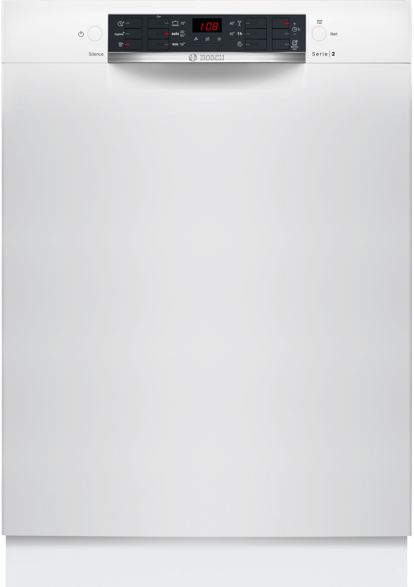 Bosch Underbyggd diskmaskin 60 cm Vit SMU26AW11S Serie 2
