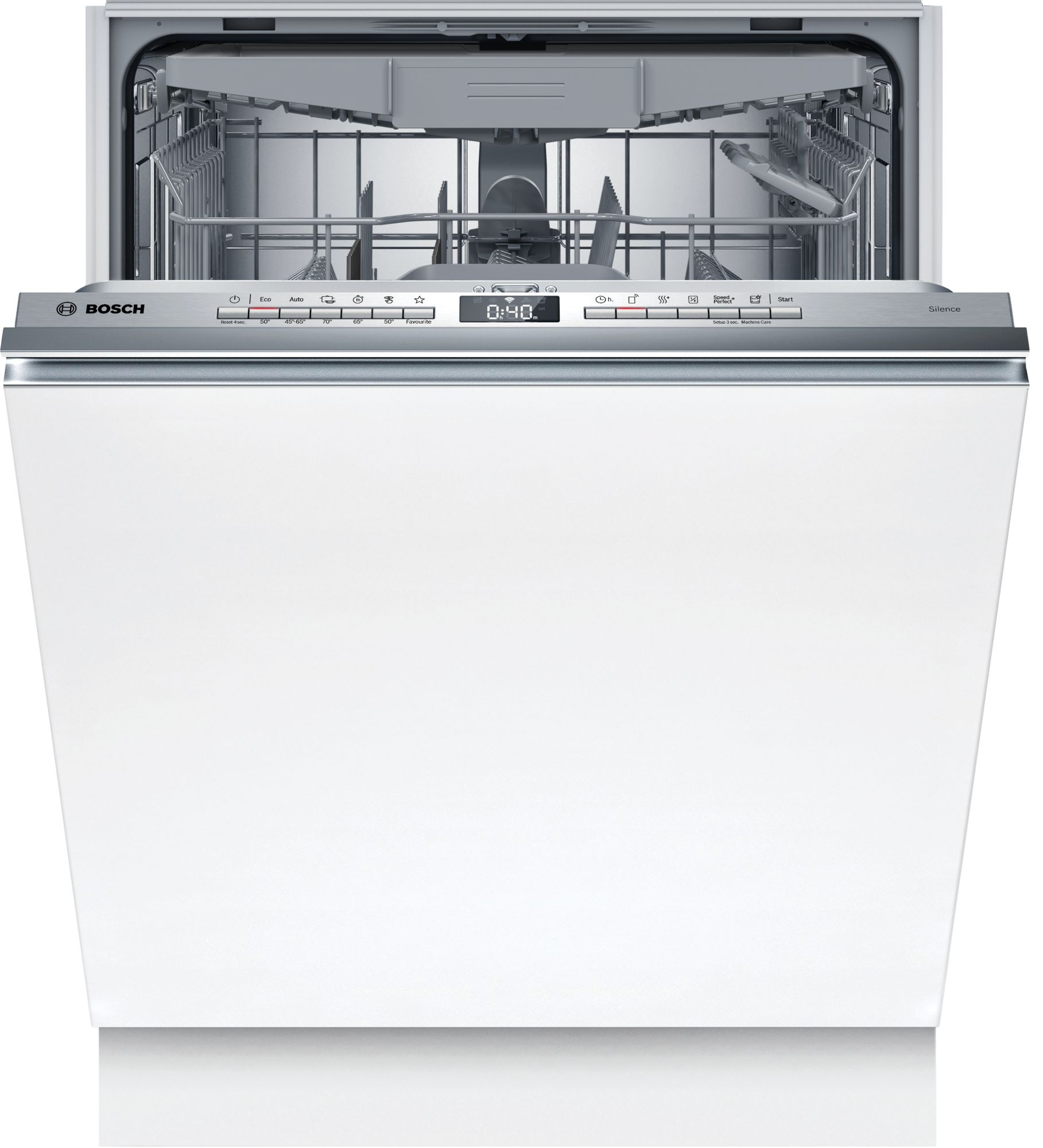 Bosch Integrerad diskmaskin 60 cm XXL - extra hög, Variohinge - för justerbar lucka SBH4HVX14E Serie 4