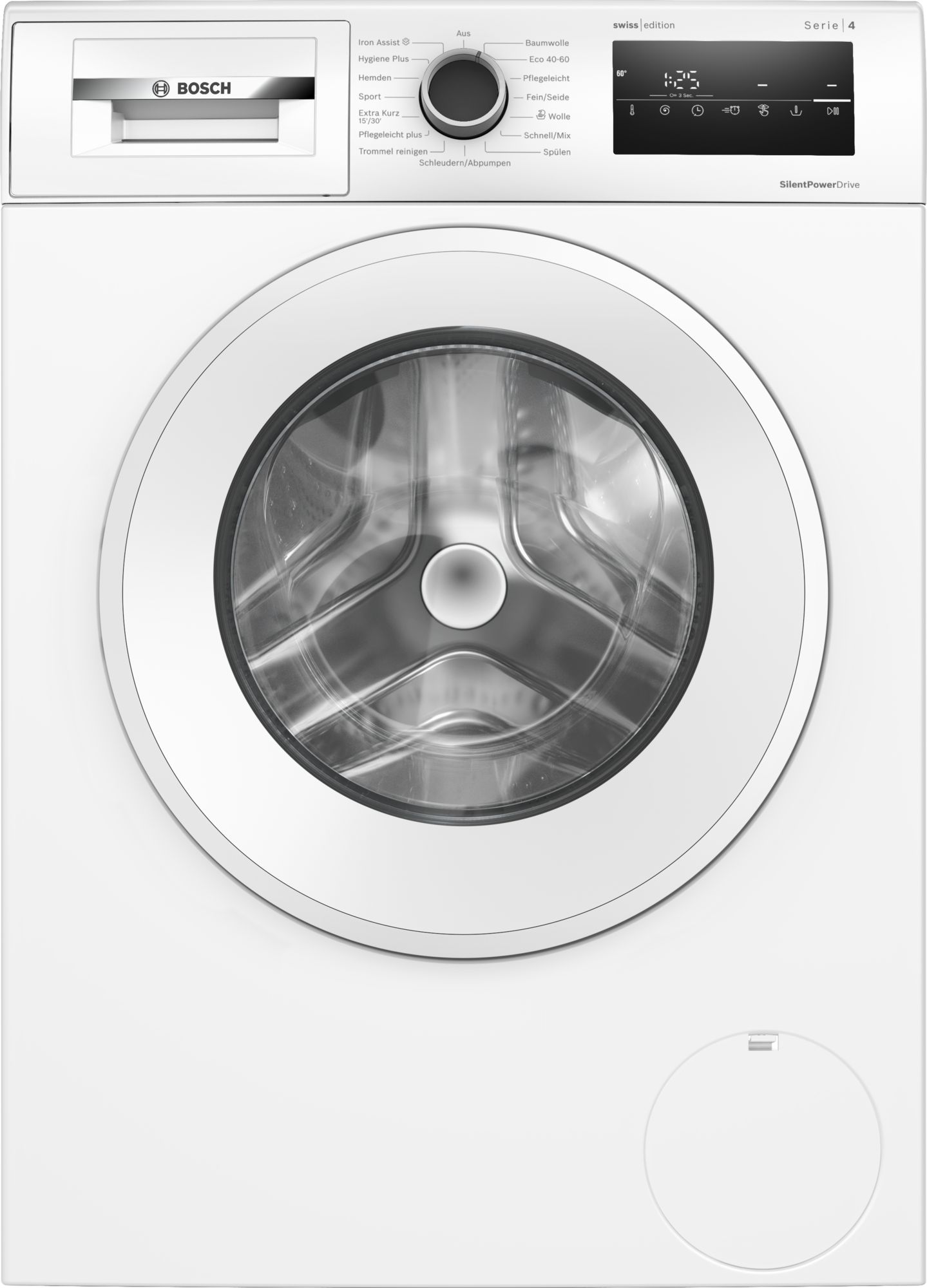Bosch Série 4, Lave-linge, chargement frontal, 8 kg, 1400 trs/min