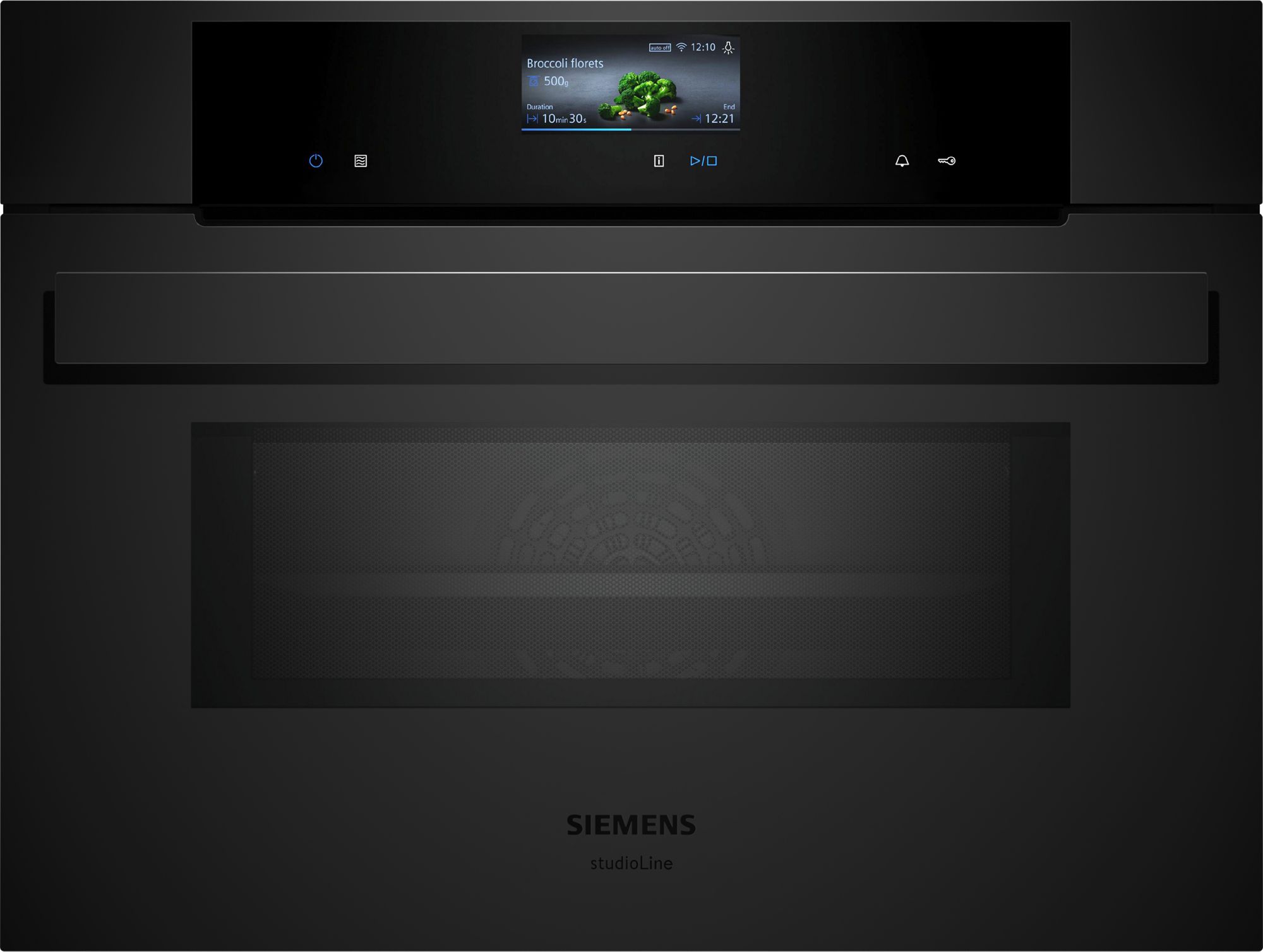 Siemens iQ700 Kompaktugn med mikro 60 x 45 cm Matt Edition