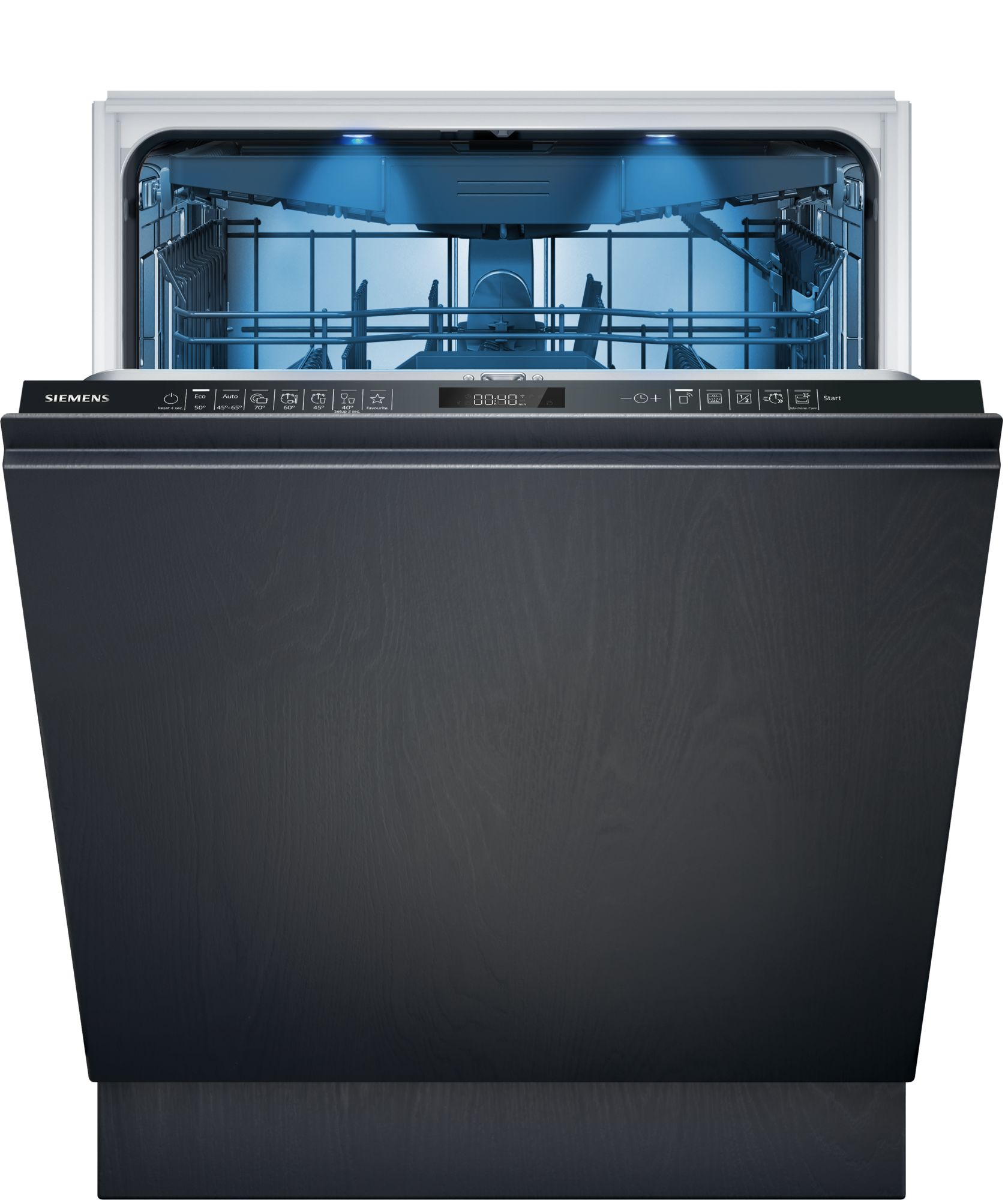 SiemensiQ500, Lave-vaisselle intièrement intégrable, 60 cm, varioHinge