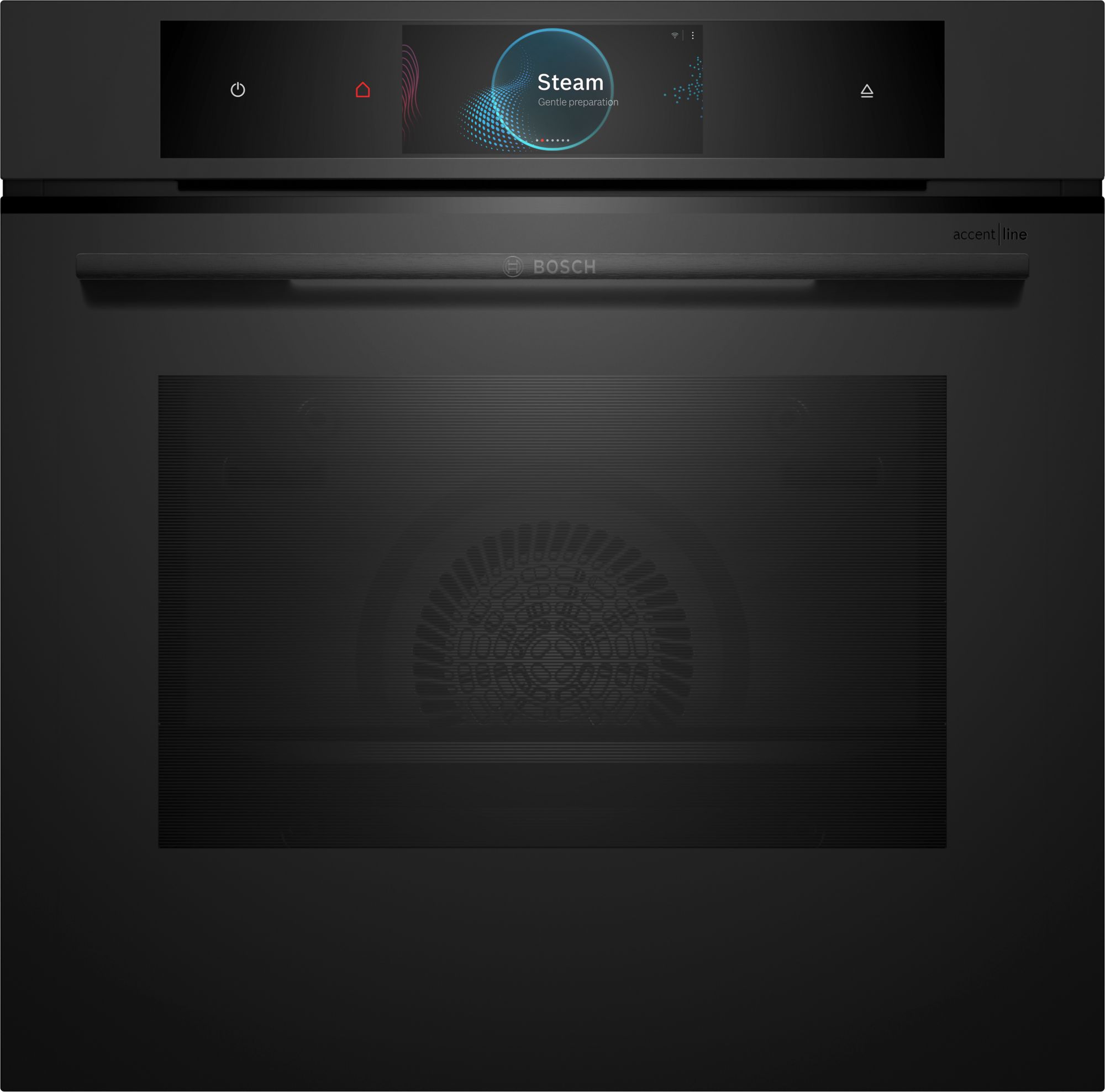 Bosch Serie 8 Inbyggnadsugn med FullSteam 60 x 60 cm Matt Black