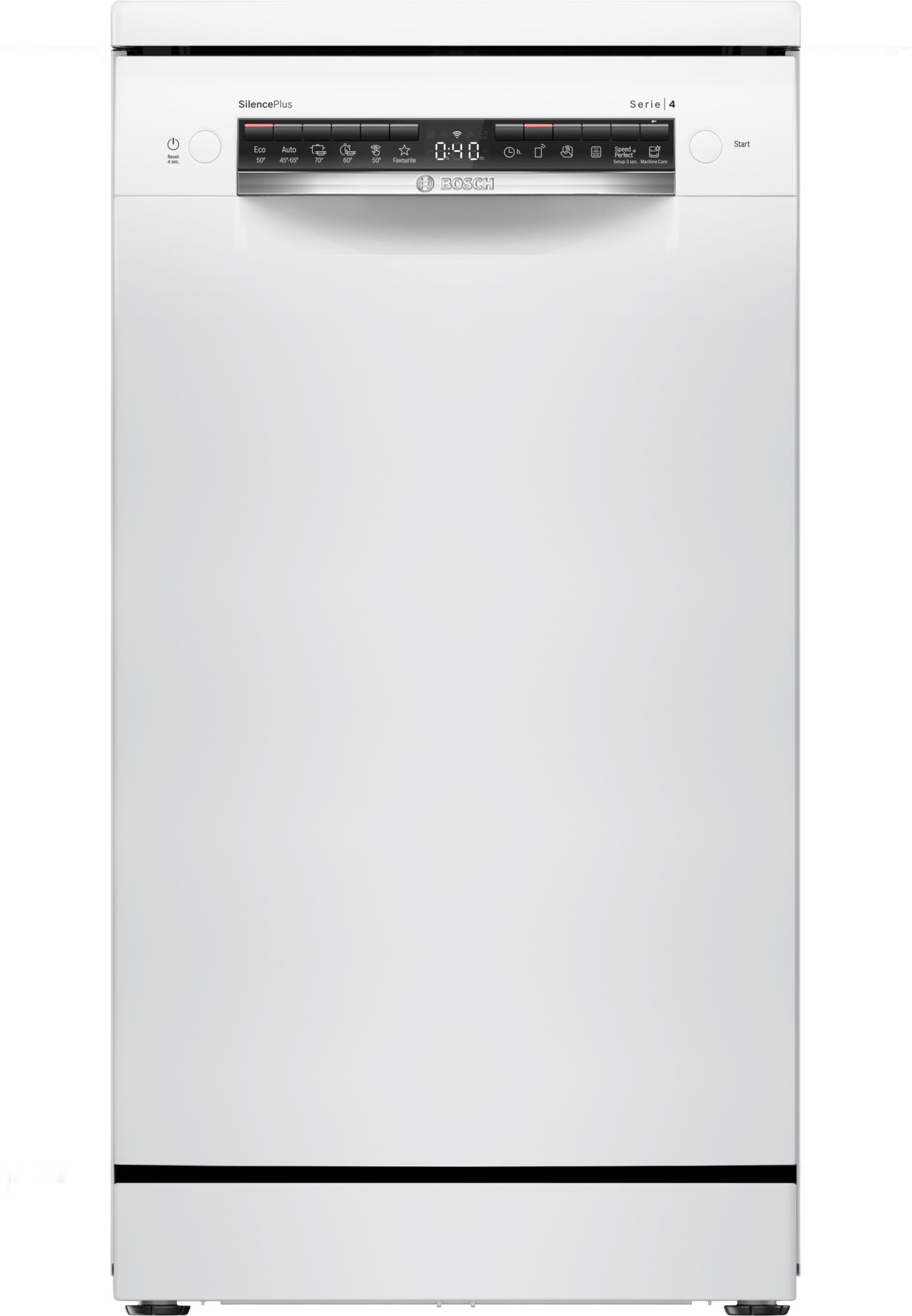 Bosch Serie 4 Lavavajillas de libre instalación 45 cm Blanco SPS4EMW17E