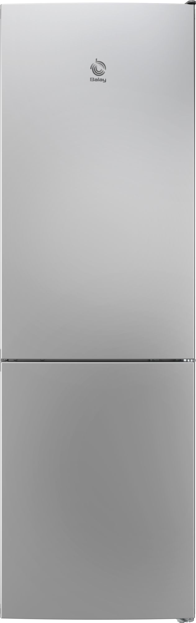 Frigorífico combinado 186 x 60 cm Acero cepillado antihuellas 3KFD553XI