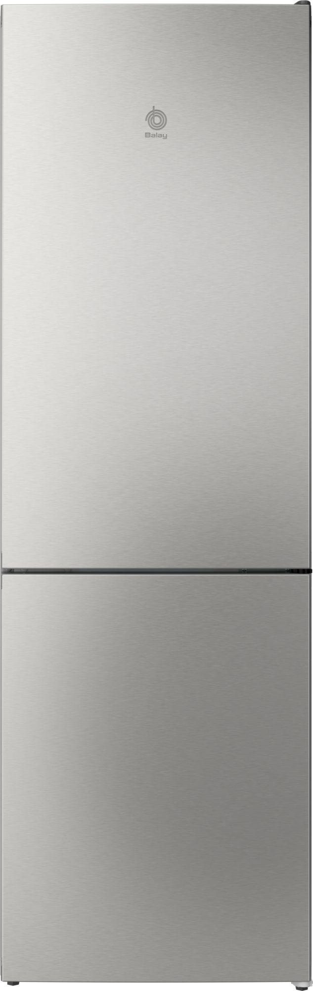 Frigorífico combinado 186 x 60 cm Acero cepillado antihuellas 3KFC653XI
