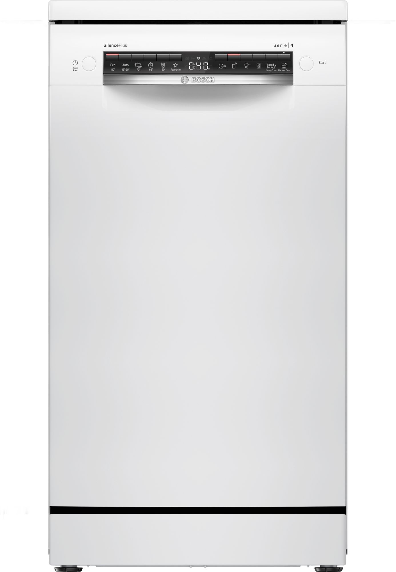 Bosch Serie 4 Lavavajillas de libre instalación 45 cm Blanco SPS4HMW13E