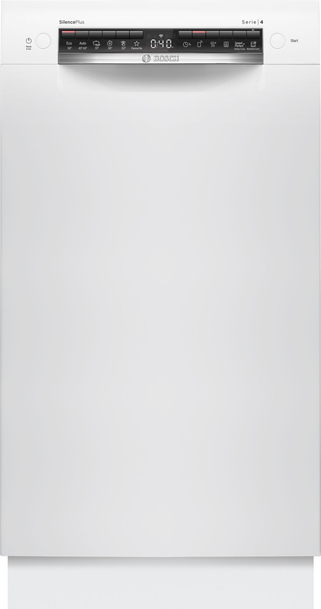 Bosch Underbyggd diskmaskin 45 cm Vit SPU4HMW12E Serie 4