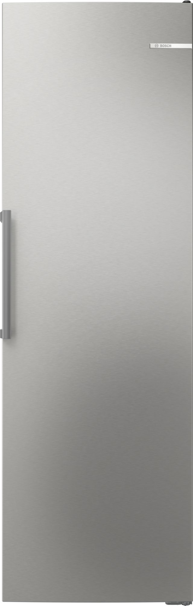 Bosch Frysskåp 186.2 x 59.5 cm Borstat stål med anti-fingerprint GSN36VIDG Serie 4