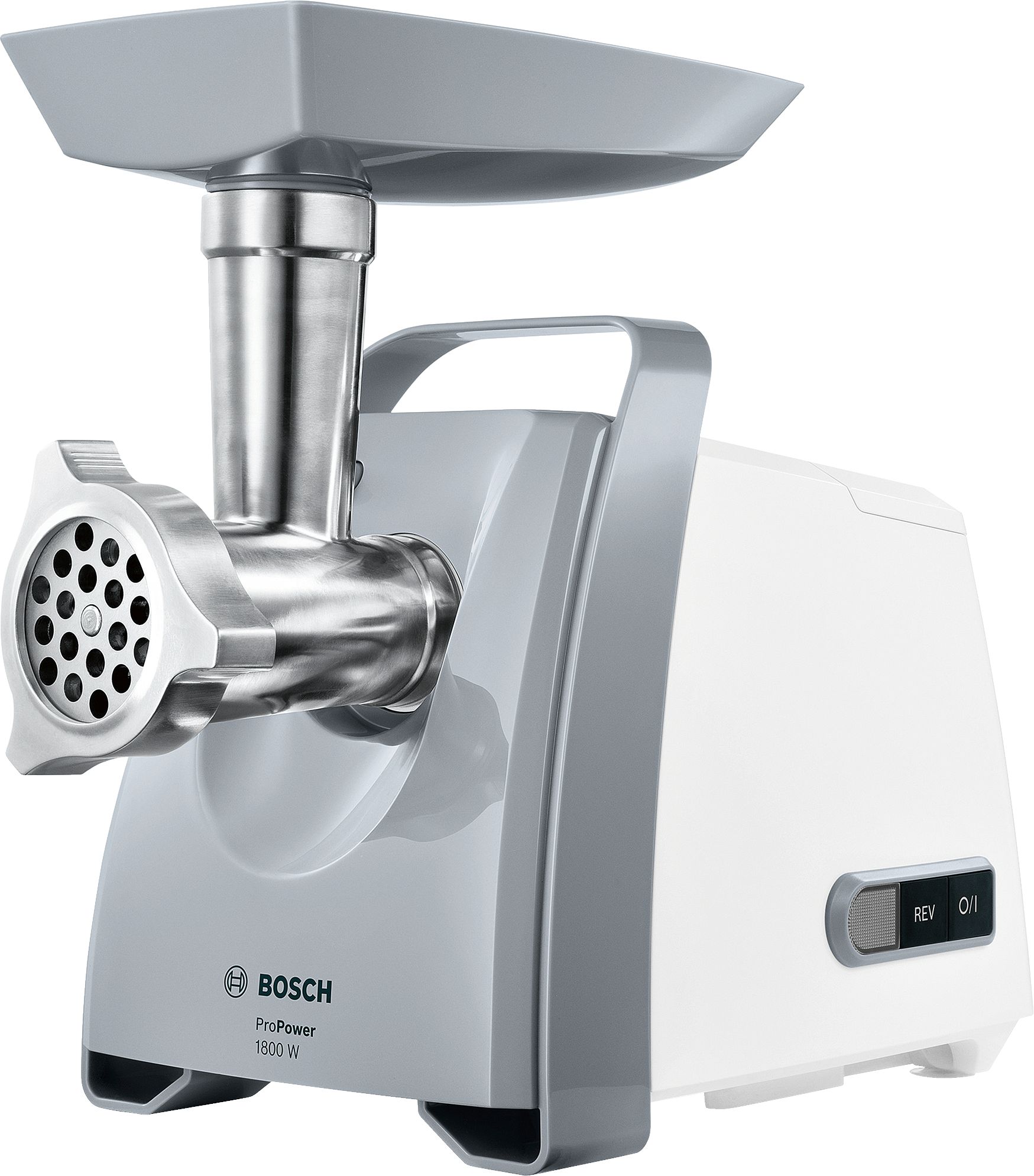 Bosch Köttkvarn ProPower 1800 W Vit, Fönstergrå MFW66020