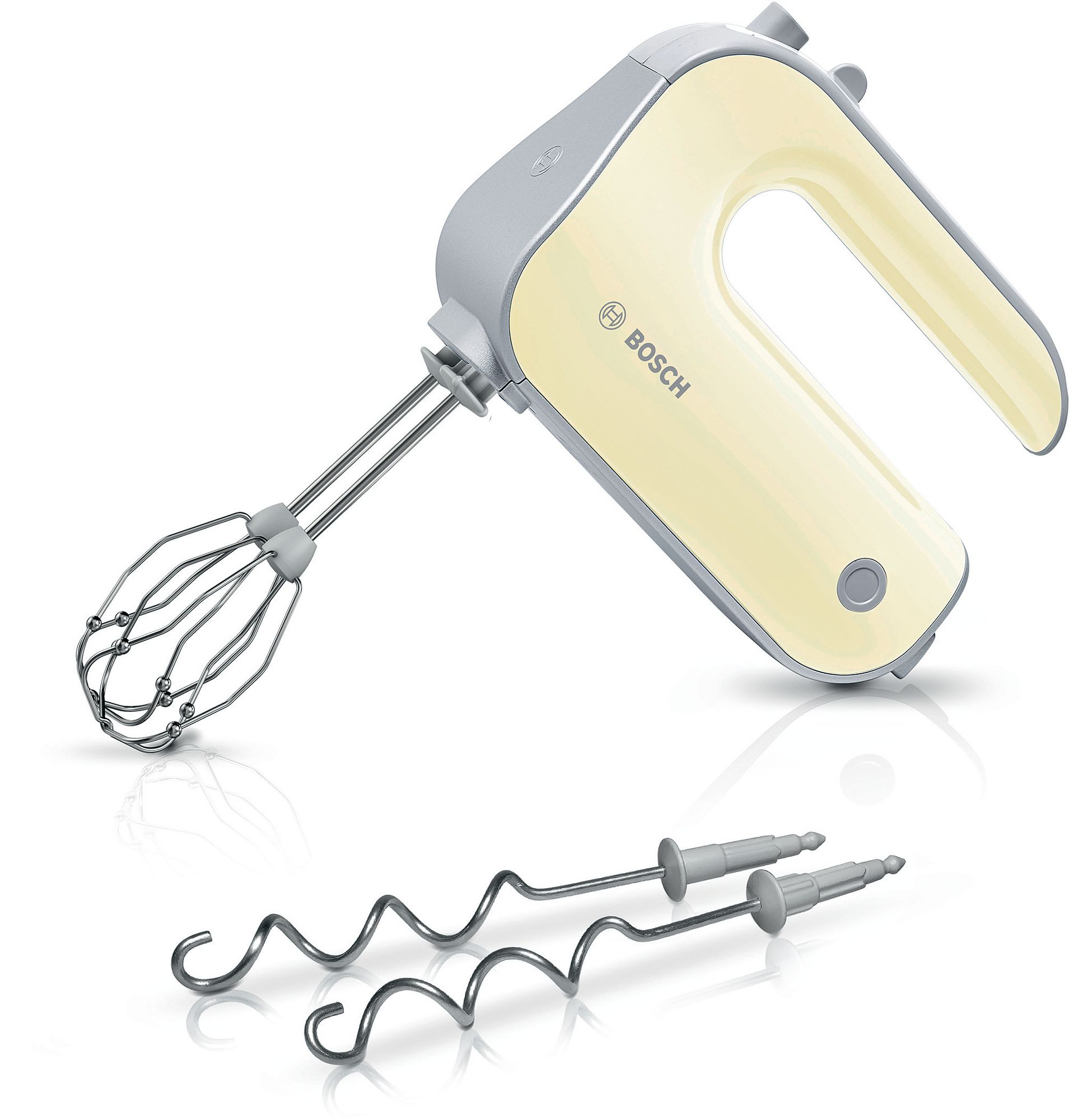 Bosch Elvisp Styline Colour 500 W Cremefärgad, silver MFQ40301
