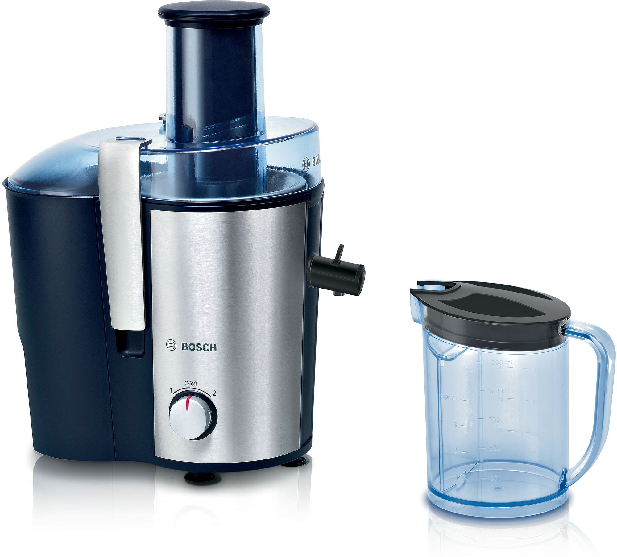 Bosch Råsaftcentrifug VitaJuice 3 700 W Blå, silver MES3500