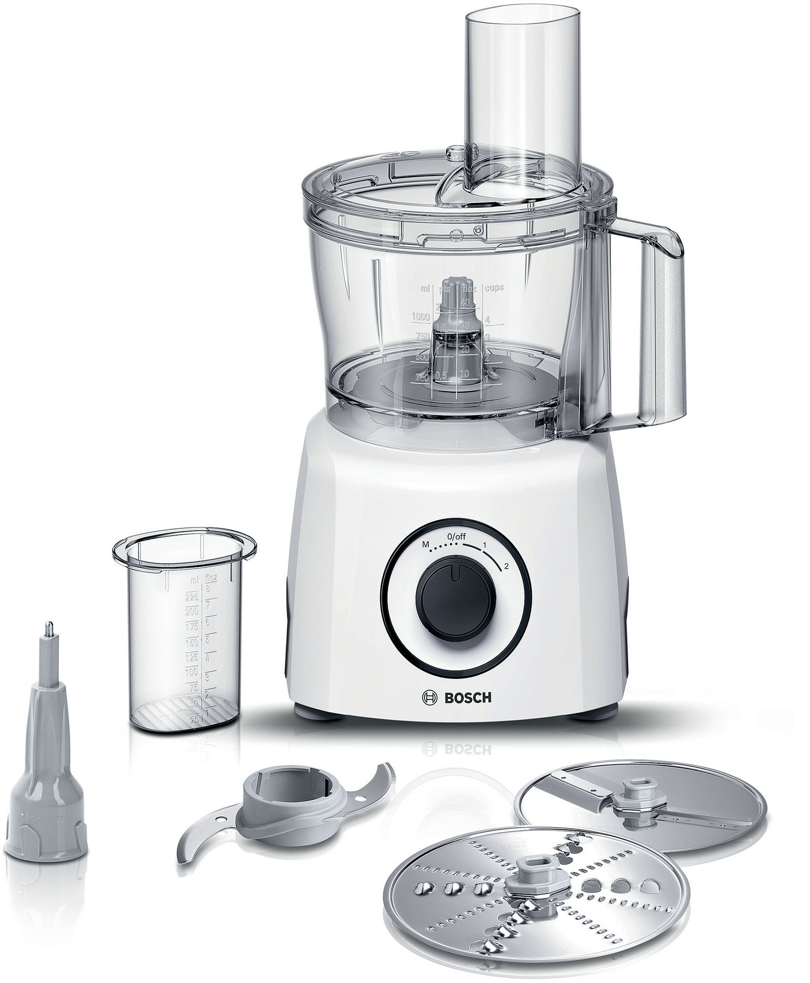 Bosch Matberedare MultiTalent 3 800 W Vit, vit MCM3110W