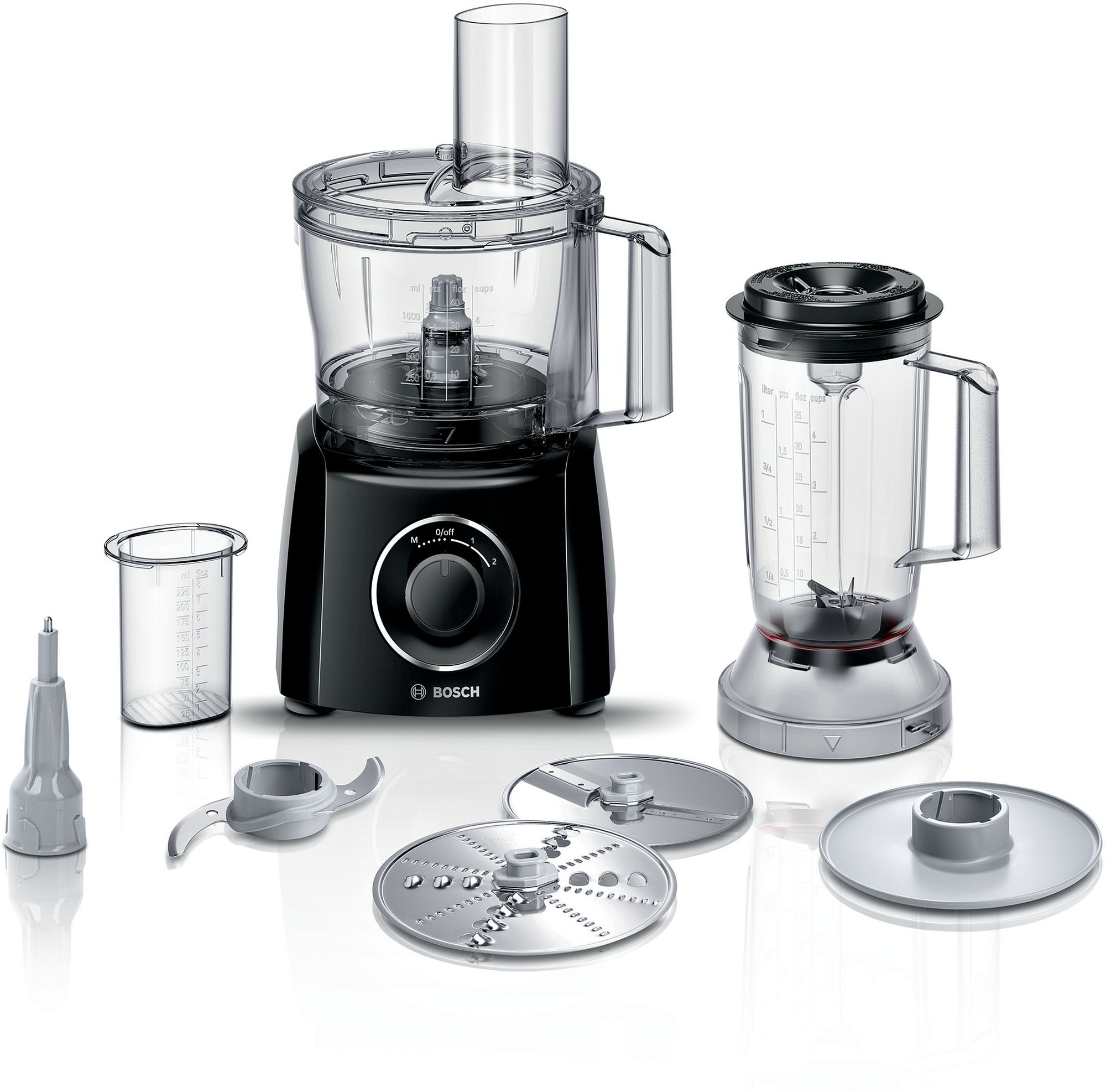 Bosch Matberedare MultiTalent 3 800 W Svart, svart MCM3201B