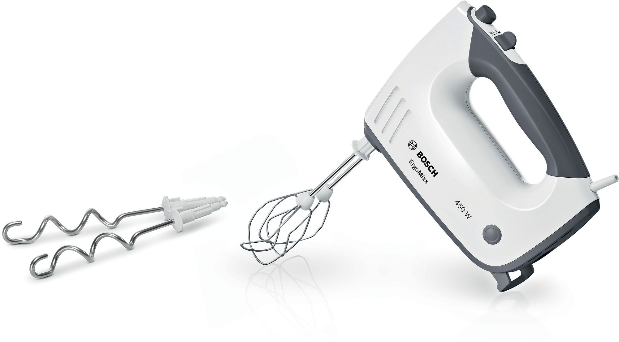 Bosch Elvisp ErgoMixx 450 W Vit, Fönstergrå MFQ36400