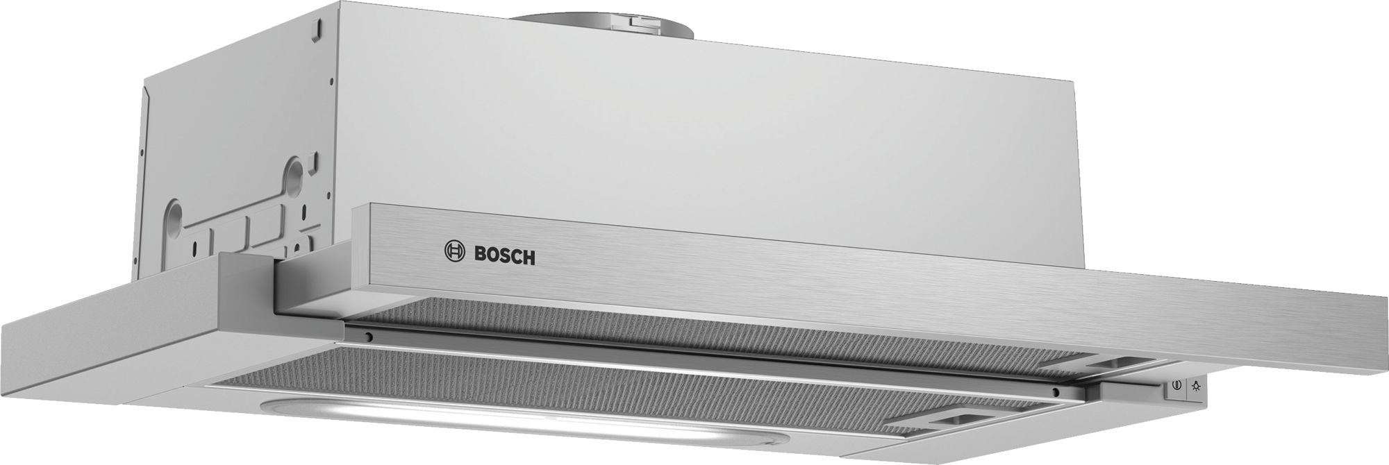 Bosch Utdragbar köksfläkt 60 cm Silver DFT63AC50 Serie 4