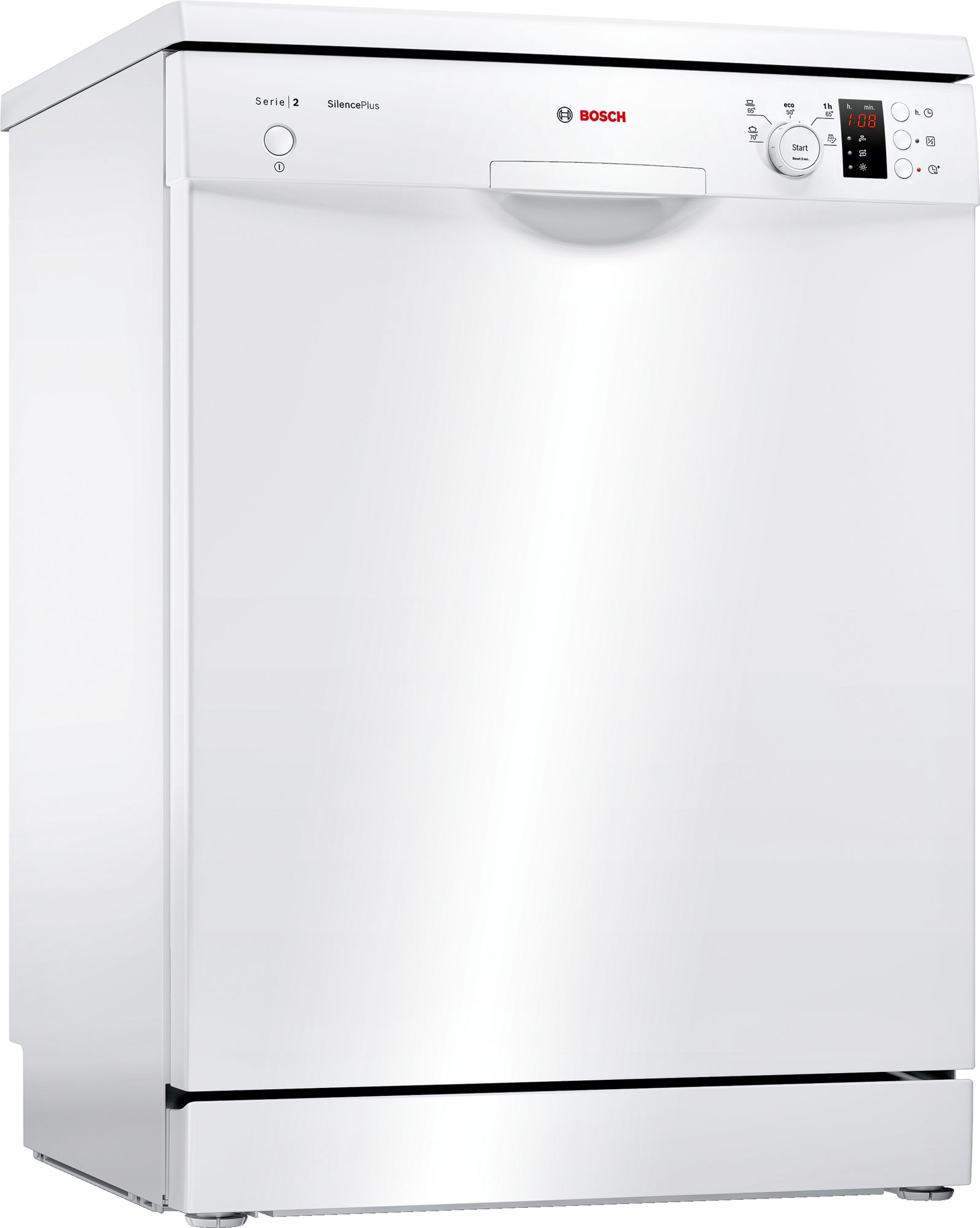 Bosch Fristående diskmaskin 60 cm Vit SMS25AW05E Serie 2
