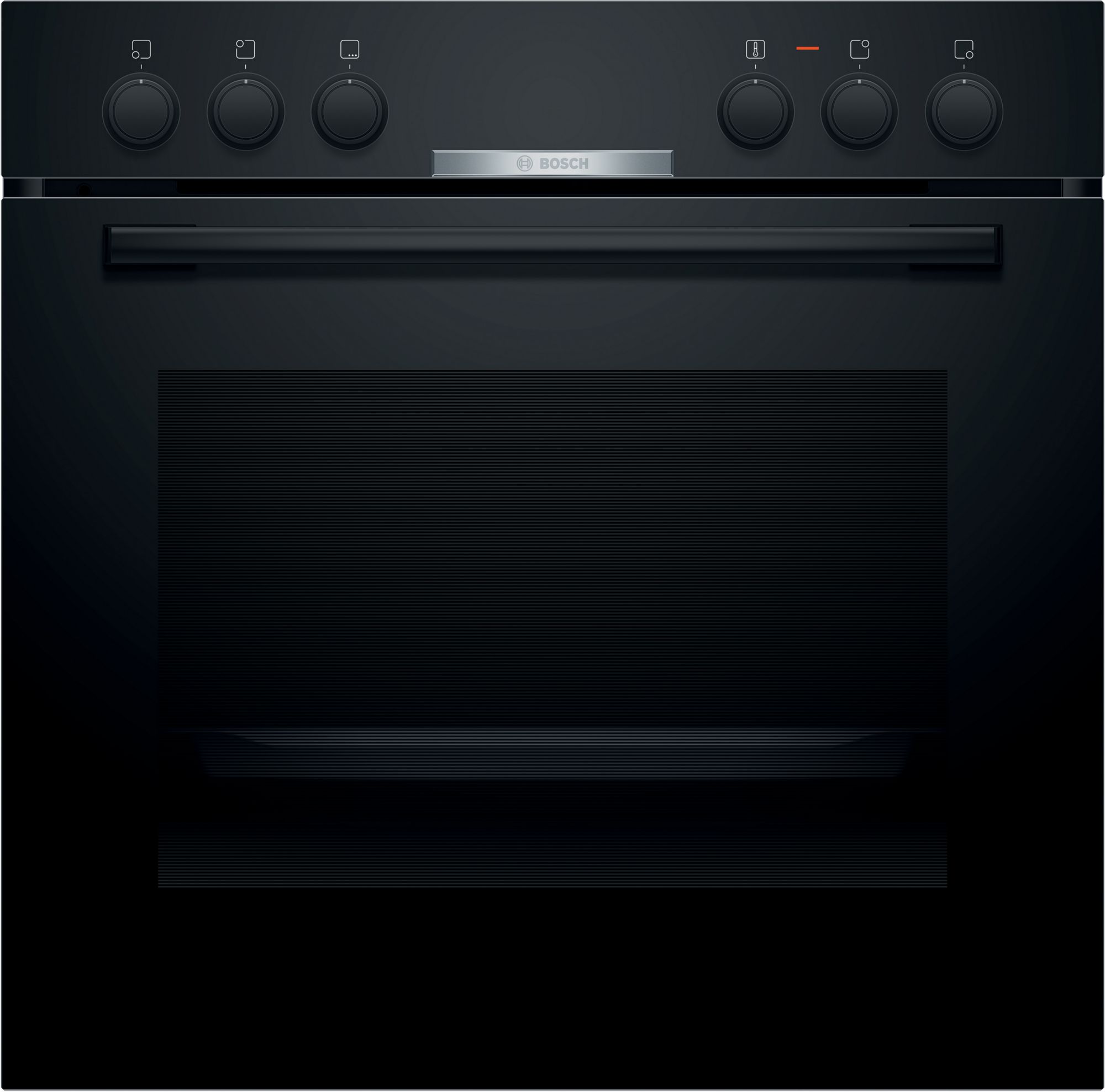 Bosch Série 2, Cuisinière encastrable, 60 x 60 cm, Noir