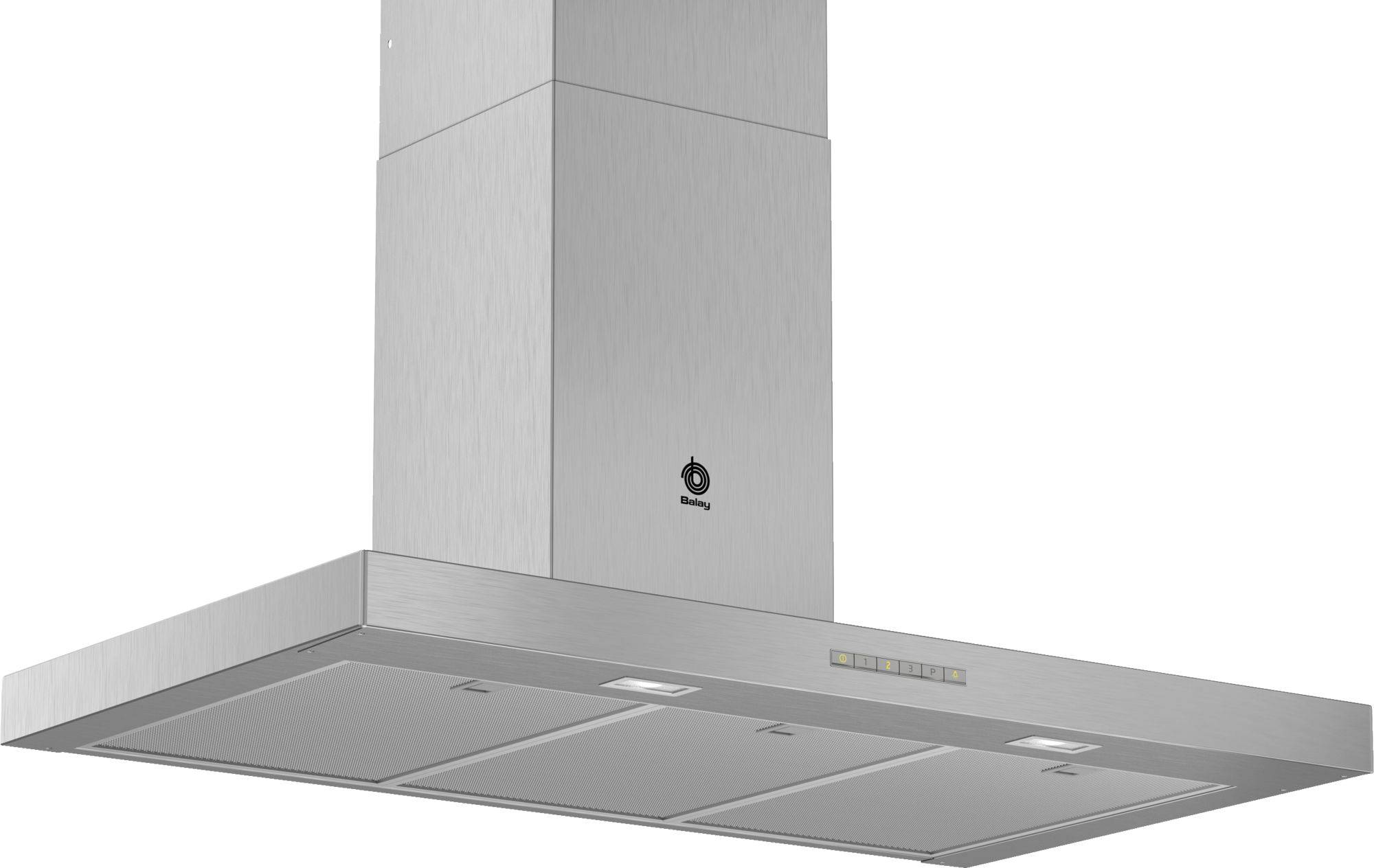 Campana decorativa de pared box 90 cm Acero inoxidable 3BC097EX