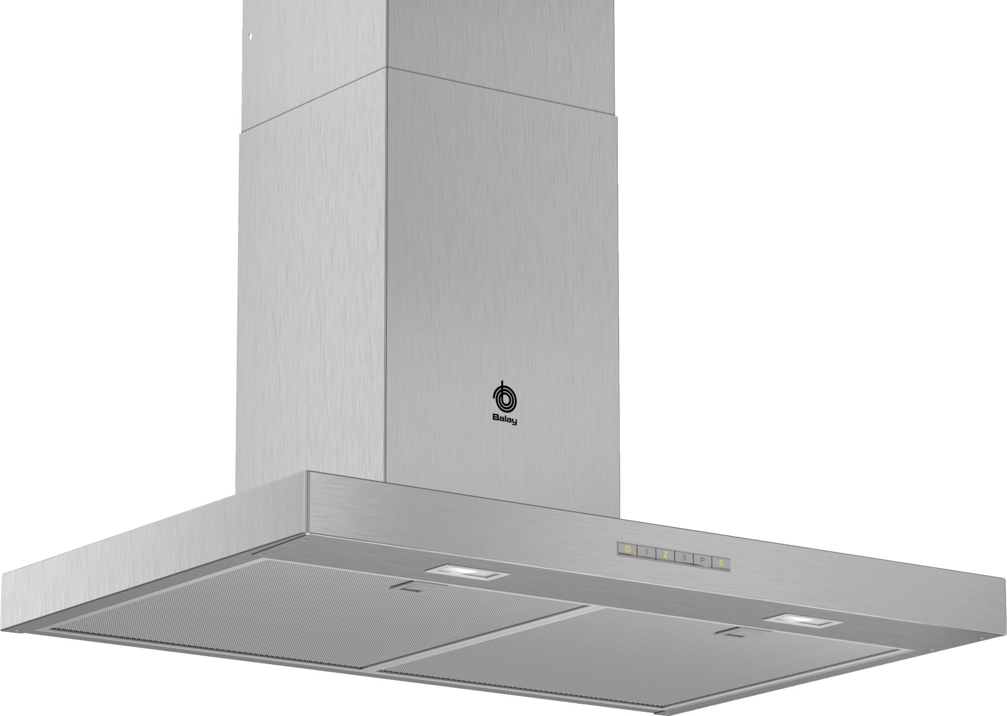 Campana decorativa de pared box 75 cm Acero inoxidable 3BC077EX