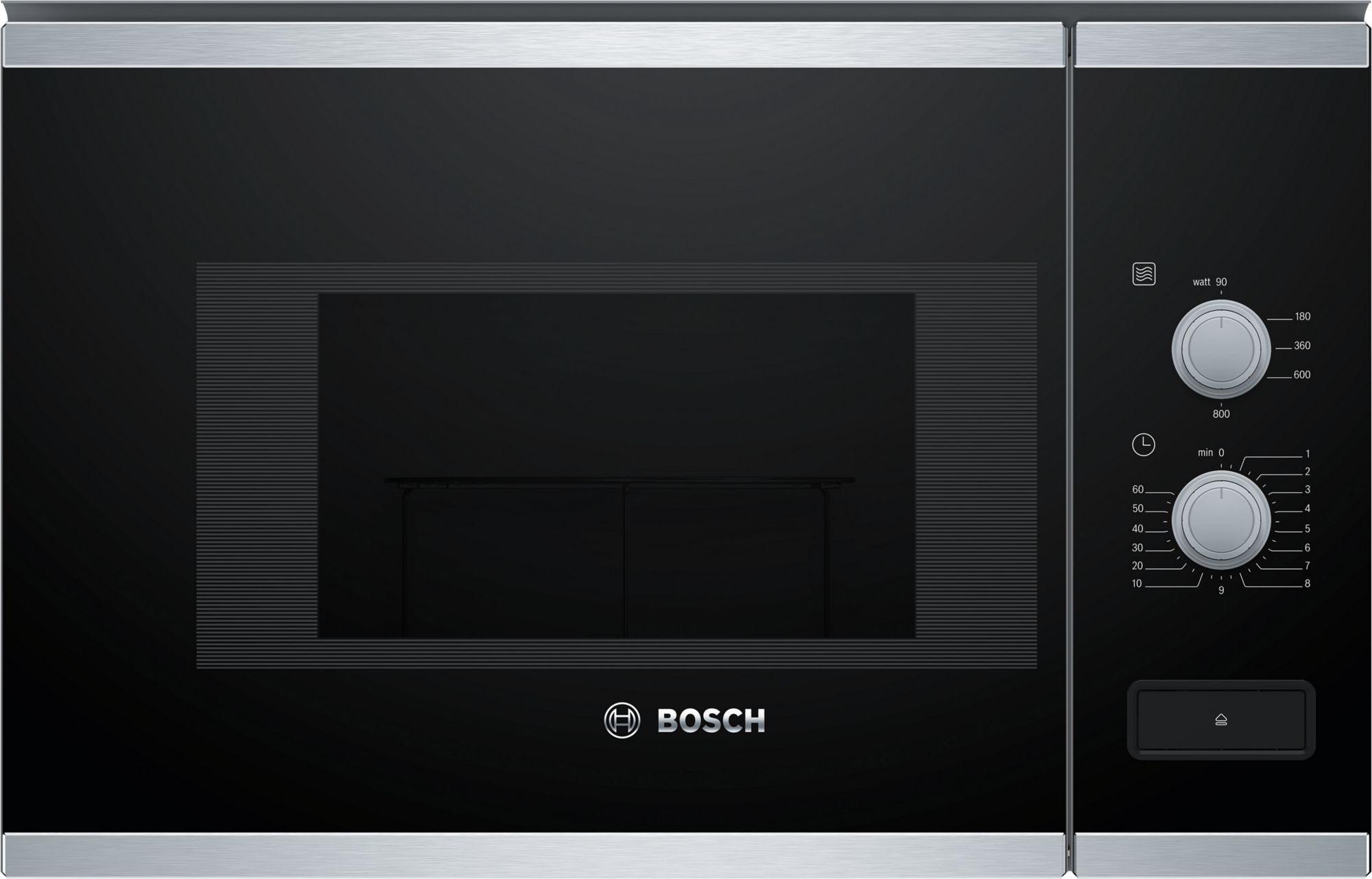 Bosch Inbyggnadsmikro Rostfritt stål BFL520MS0 Serie 4