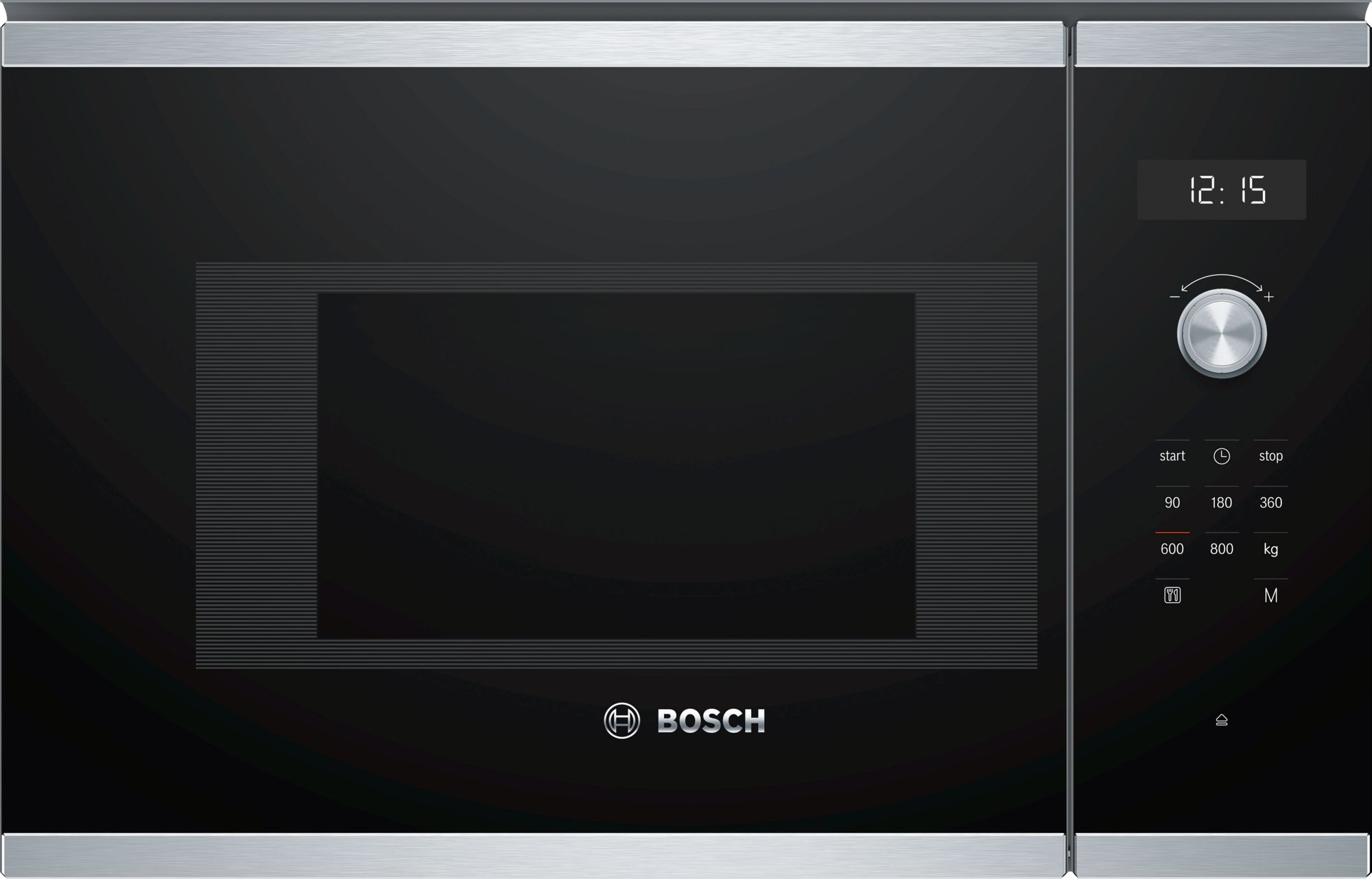 Bosch Inbyggnadsmikro Rostfritt stål BFL524MS0 Serie 6
