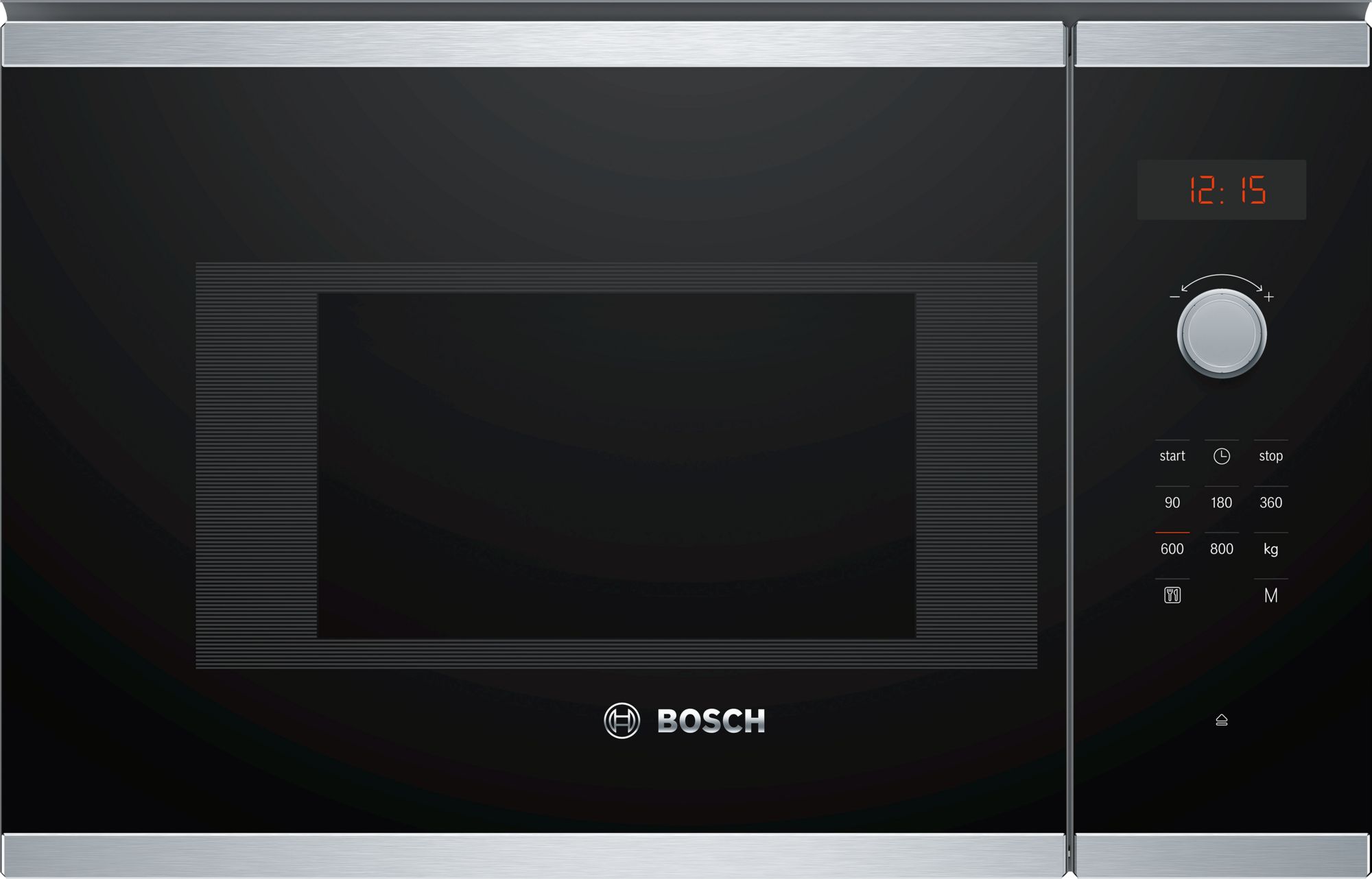 Bosch Inbyggnadsmikro Rostfritt stål BFL523MS0 Serie 4