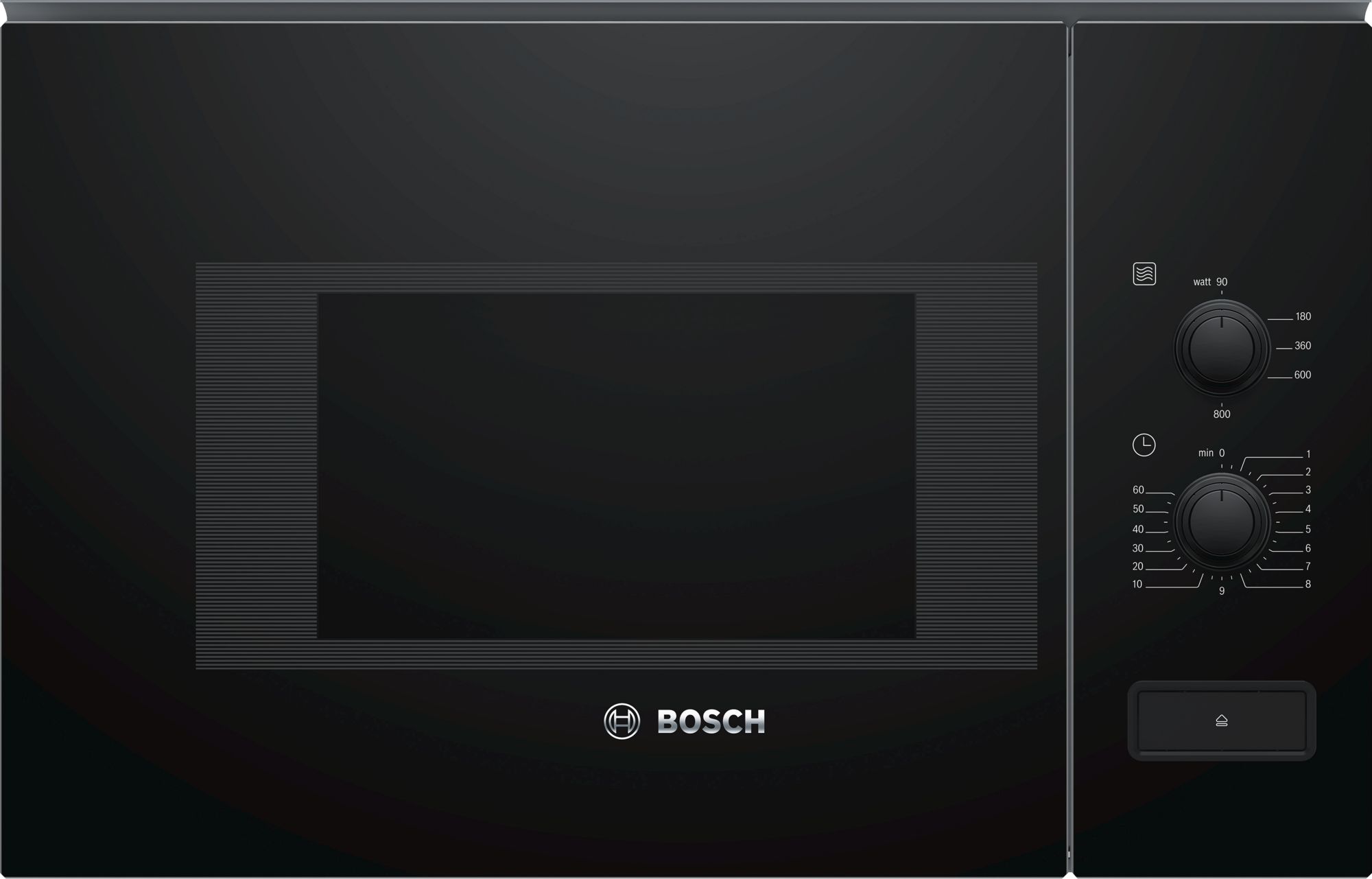 Bosch Inbyggnadsmikro Svart BFL520MB0 Serie 4