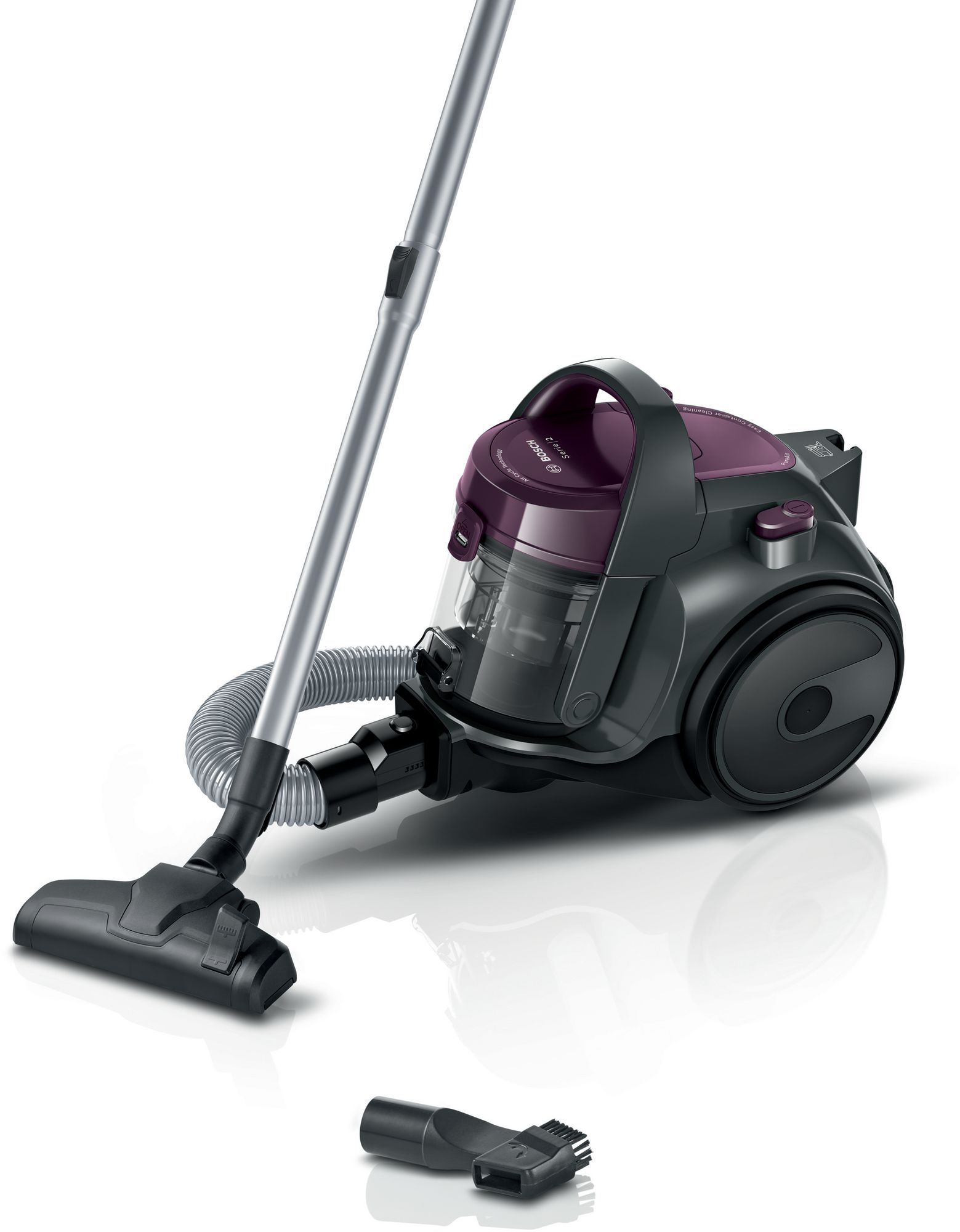 Bosch Serie 2 Aspirador sin bolsa Violeta BGC05AAA1