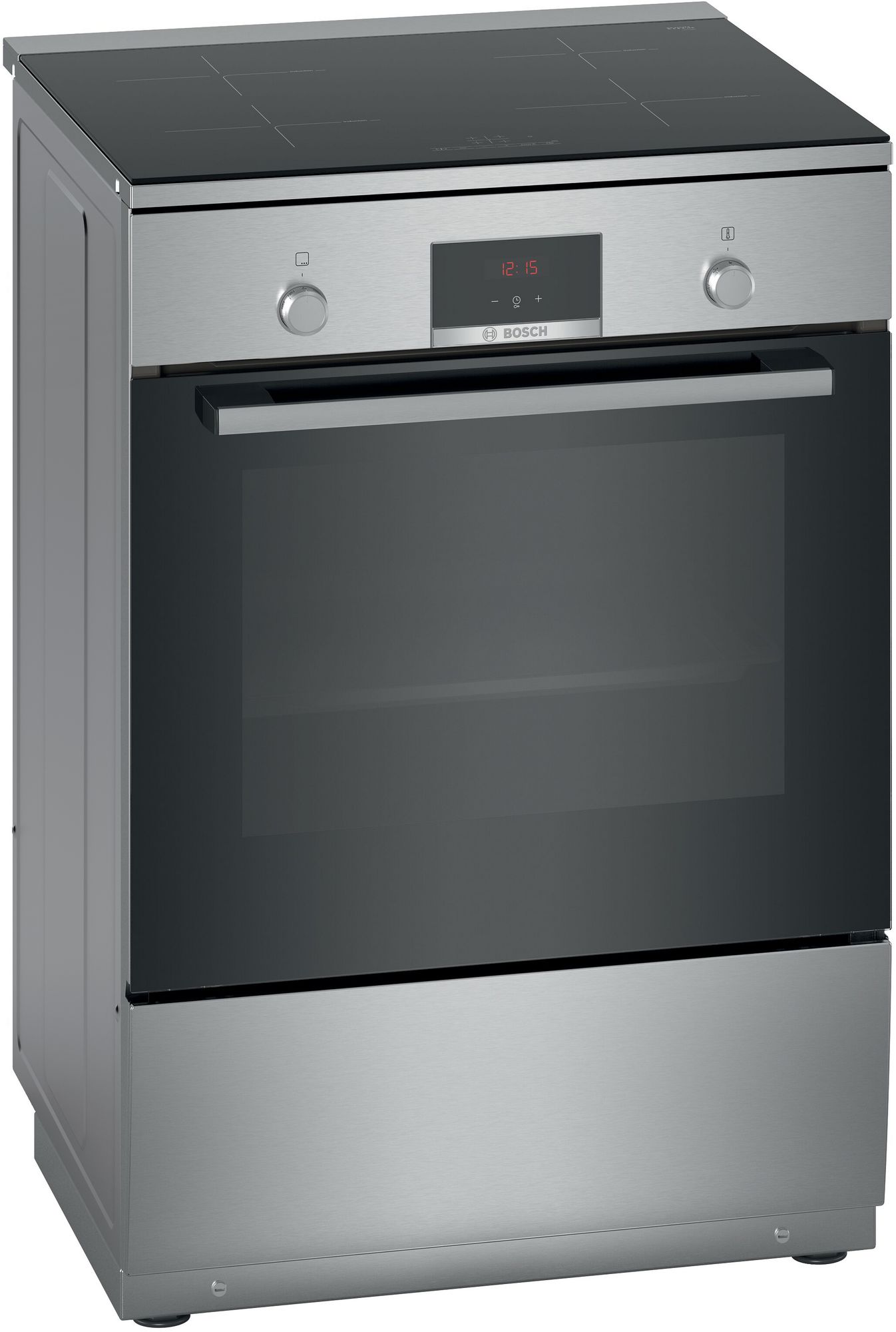 Bosch Spis med induktionshäll Rostfritt stål HLN39A050U Serie 4