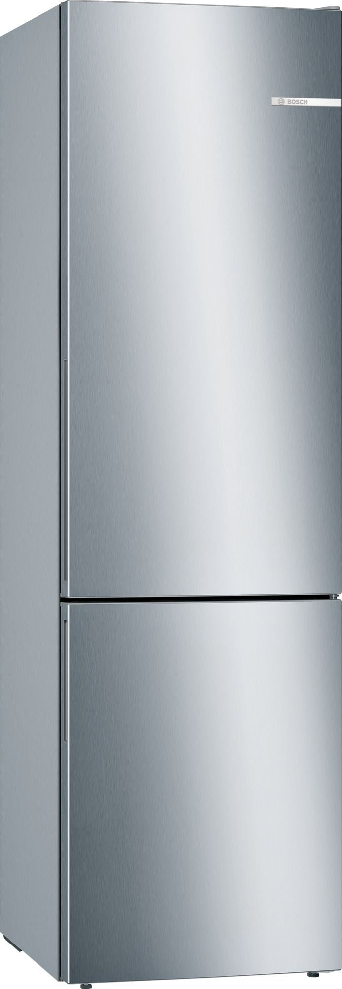 Bosch Kombinerad kyl/frys 201 x 60 cm Borstat stål med anti-fingerprint KGE39AICA Serie 6