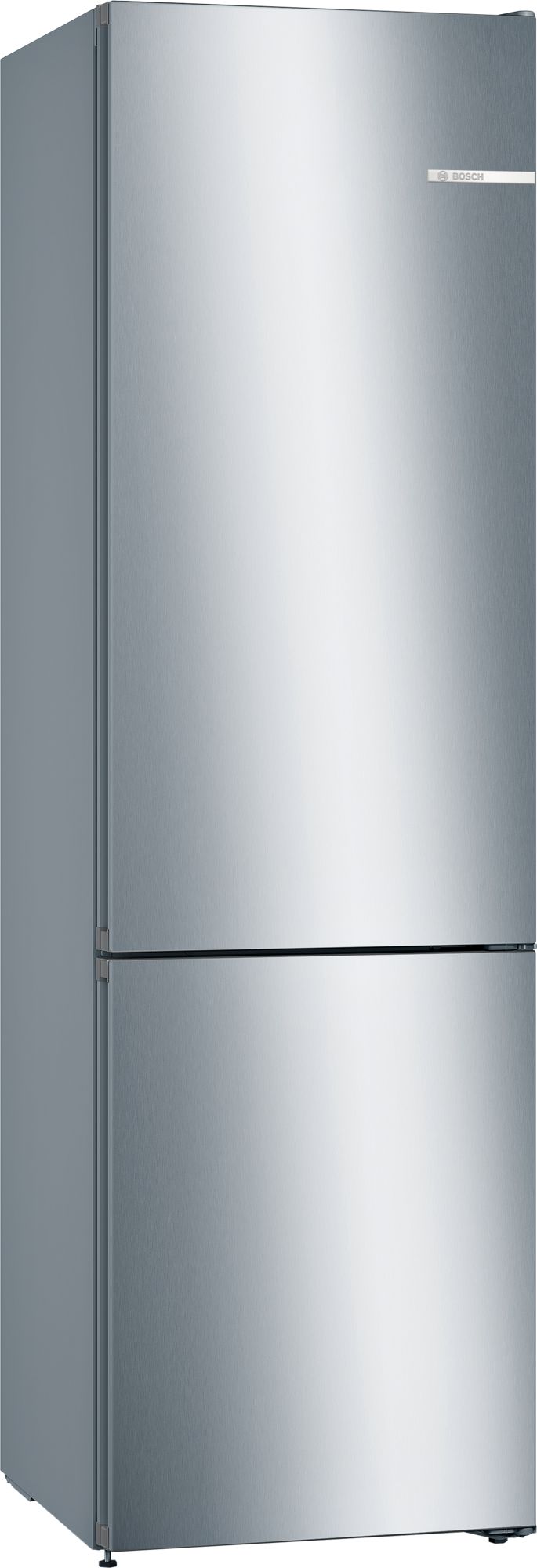 Bosch Kombinerad kyl/frys 186 x 60 cm Inox-Look KGN36VLED Serie 4