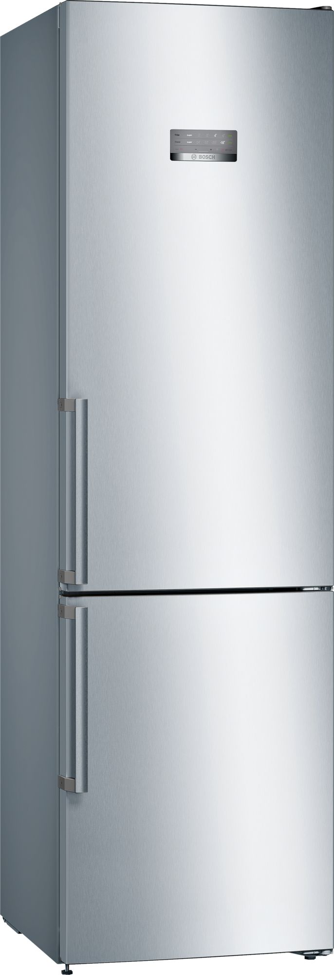 Bosch Kombinerad kyl/frys 203 x 60 cm Inox-Look KGN397LEQ Serie 4
