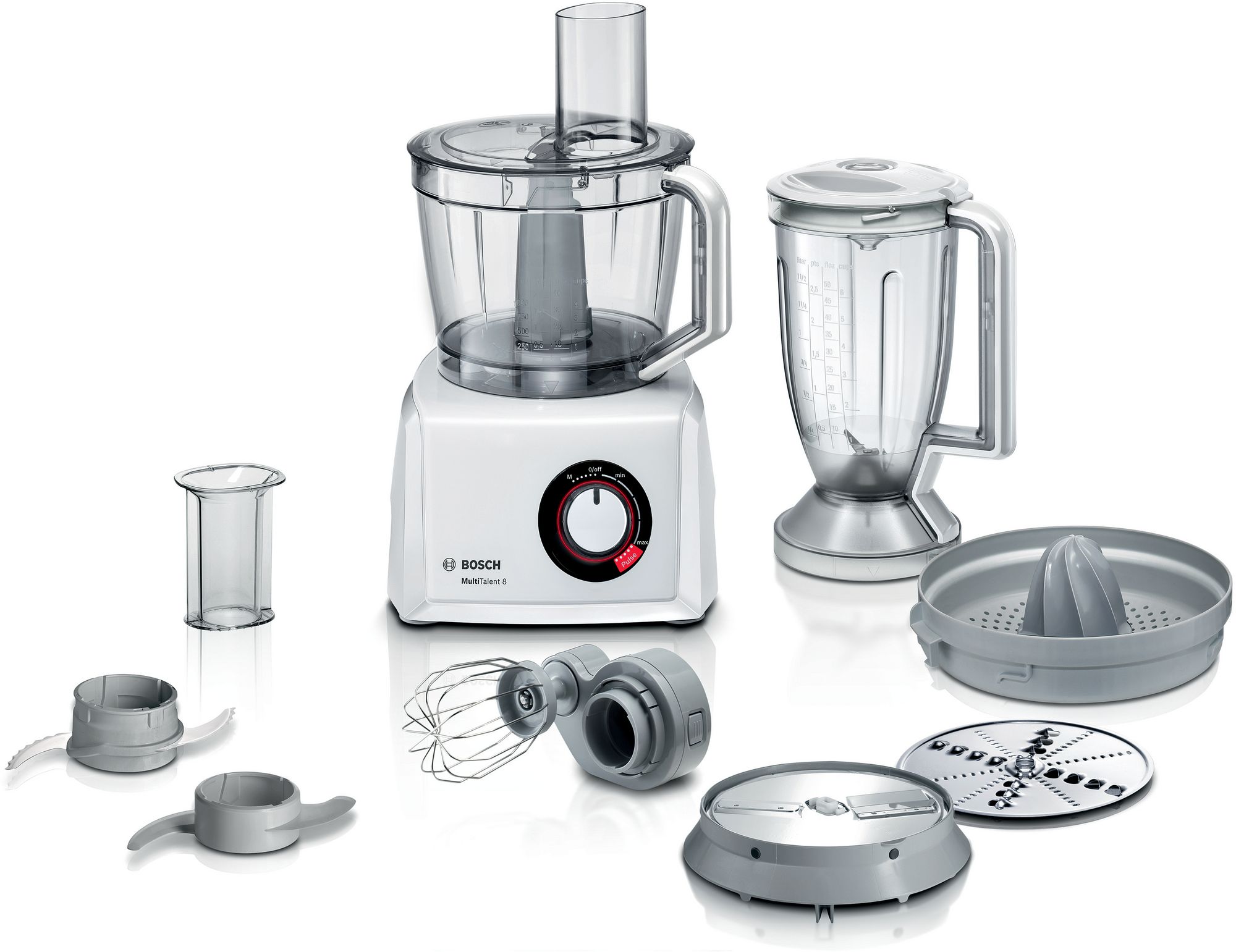Bosch Matberedare MultiTalent 8 1100 W Vit MC812W620