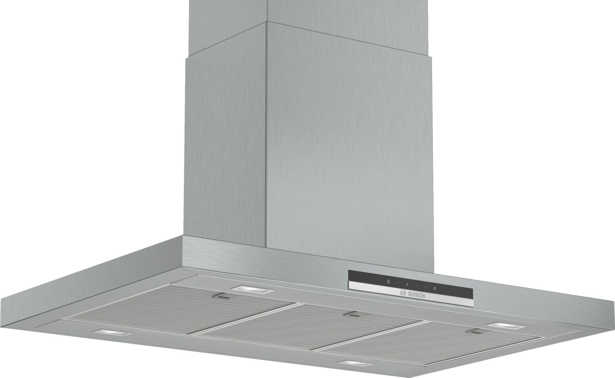 Bosch Frihängande köksfläkt 90 cm Rostfritt stål DIB97IM50 Serie 4