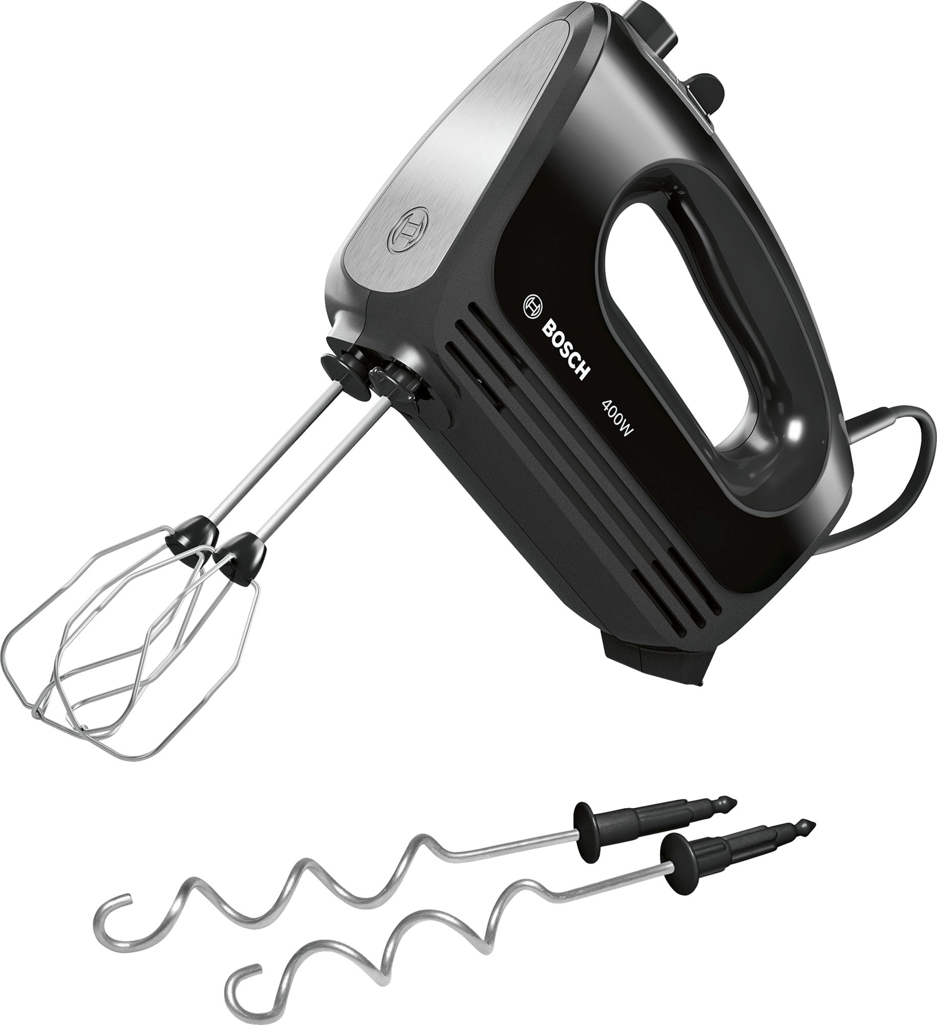 Bosch Elvisp CleverMixx 400 W Svart, borstad rostfritt stål MFQ2420B