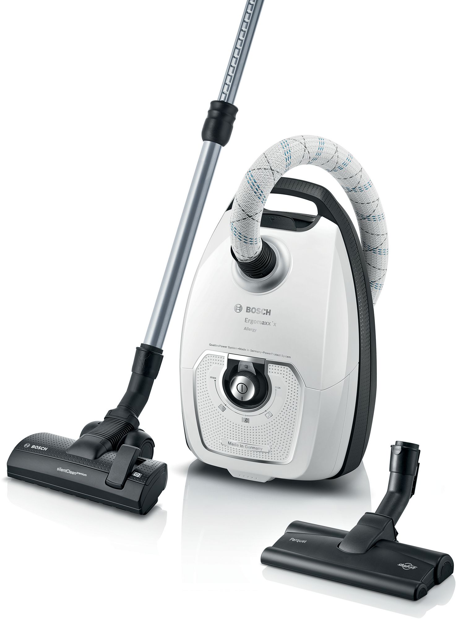 Bosch Dammsugare med påse Ergomaxx'x Vit BGL7A433