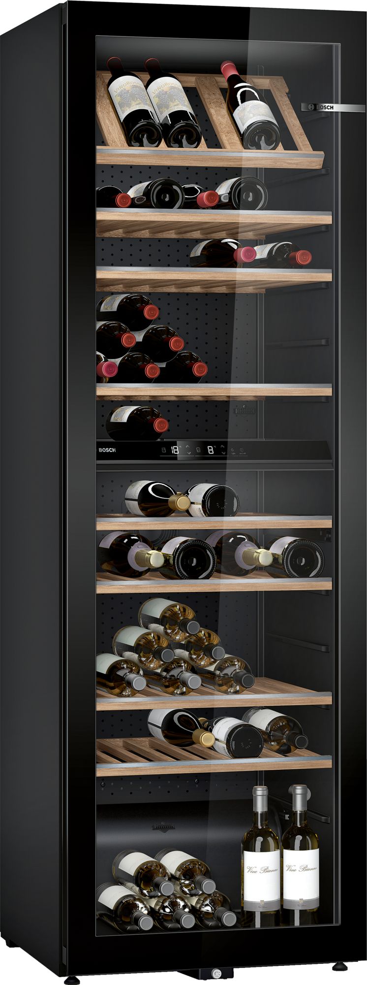 Bosch Fristående vinkyl 186 x 60 cm KWK36ABGA Serie 6
