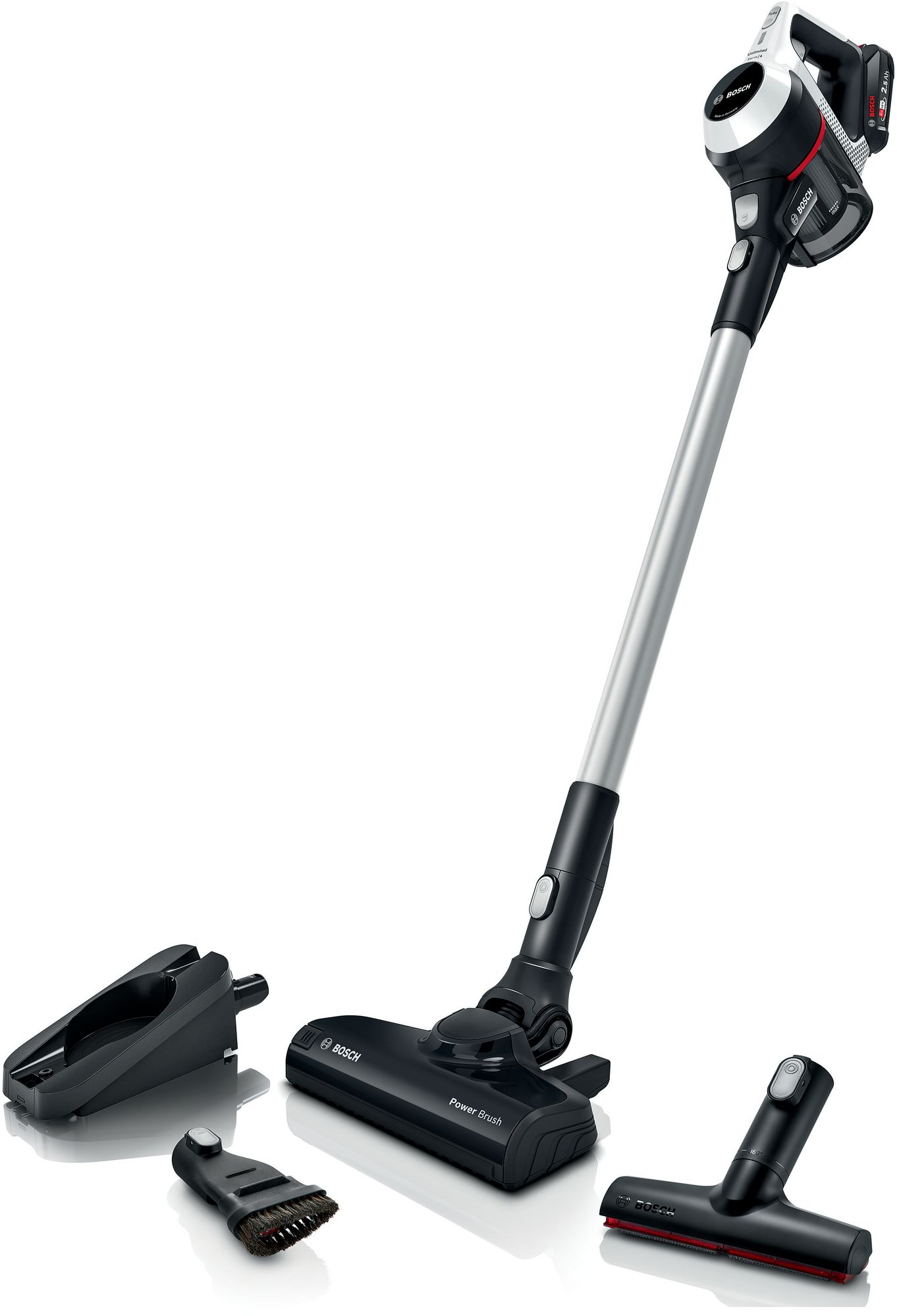 Bosch Sladdlös dammsugare Unlimited 6 Vit BCS611AM