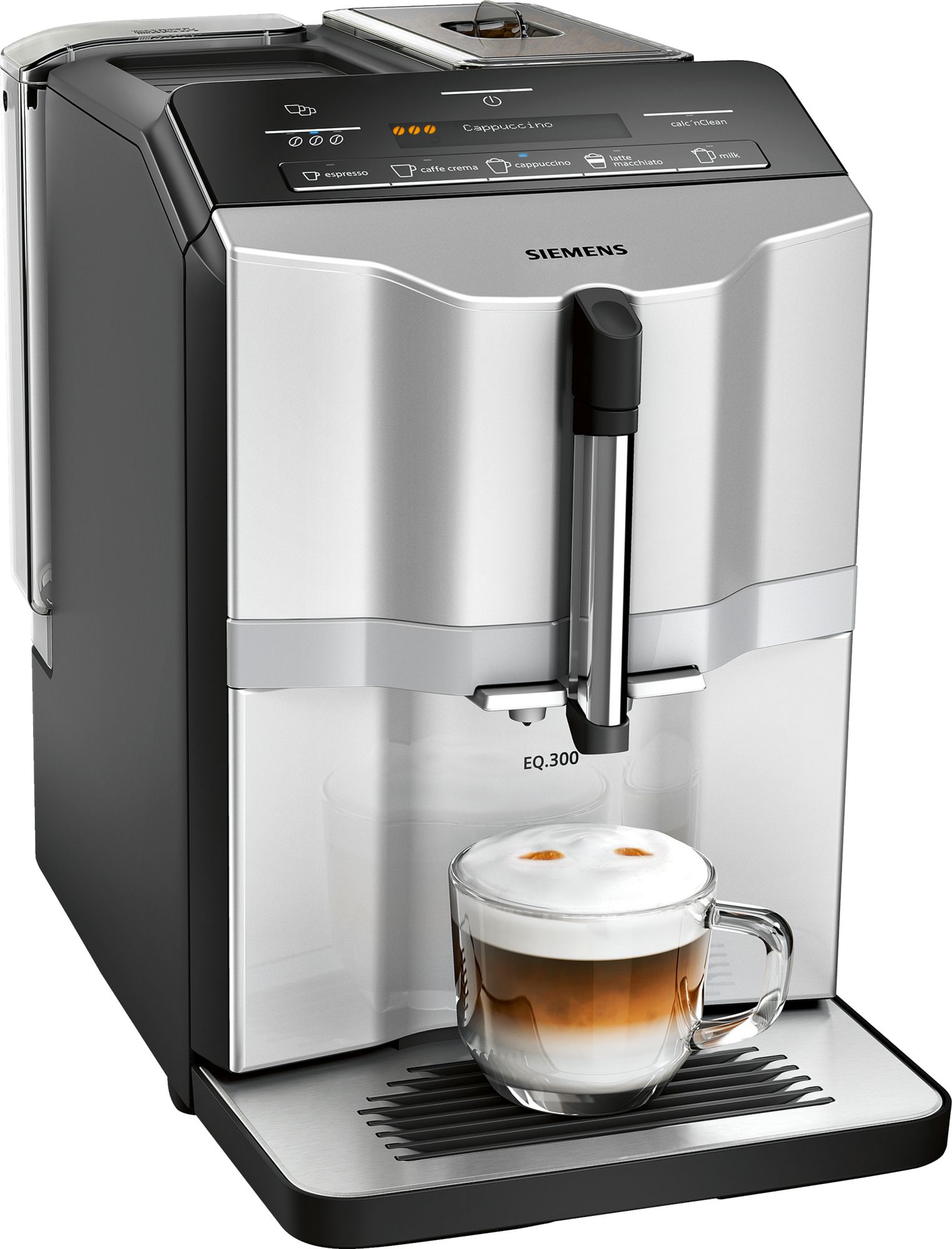 Siemens Helautomatisk kaffemaskin EQ.300 Silver