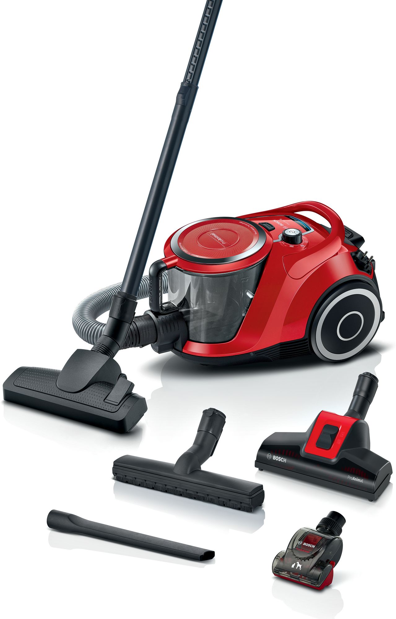 Bosch Dammsugare utan påse ProAnimal Röd BGS41PET1 Serie 6