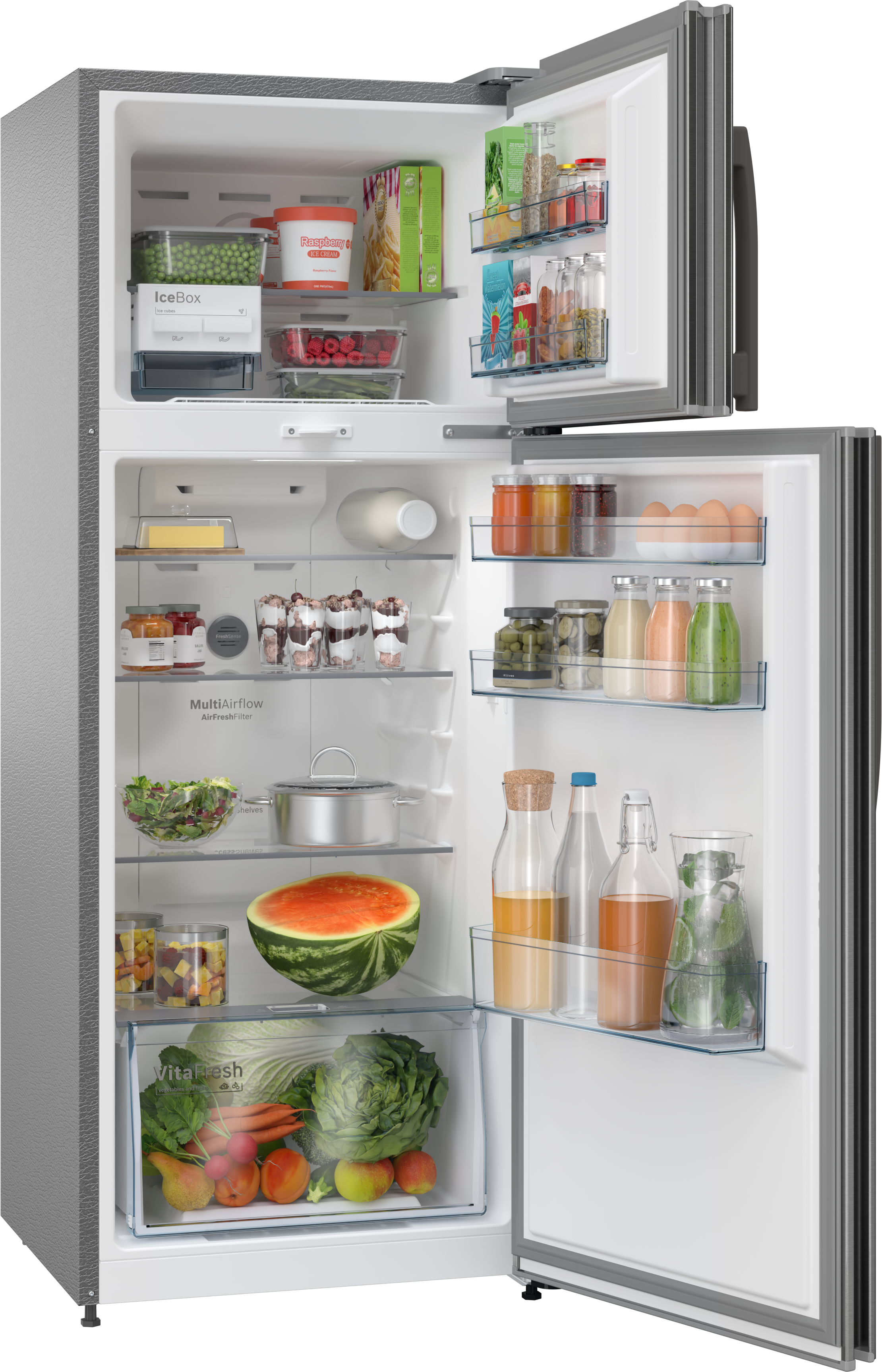 CTC27M03NI free-standing fridge-freezer with freezer at top
