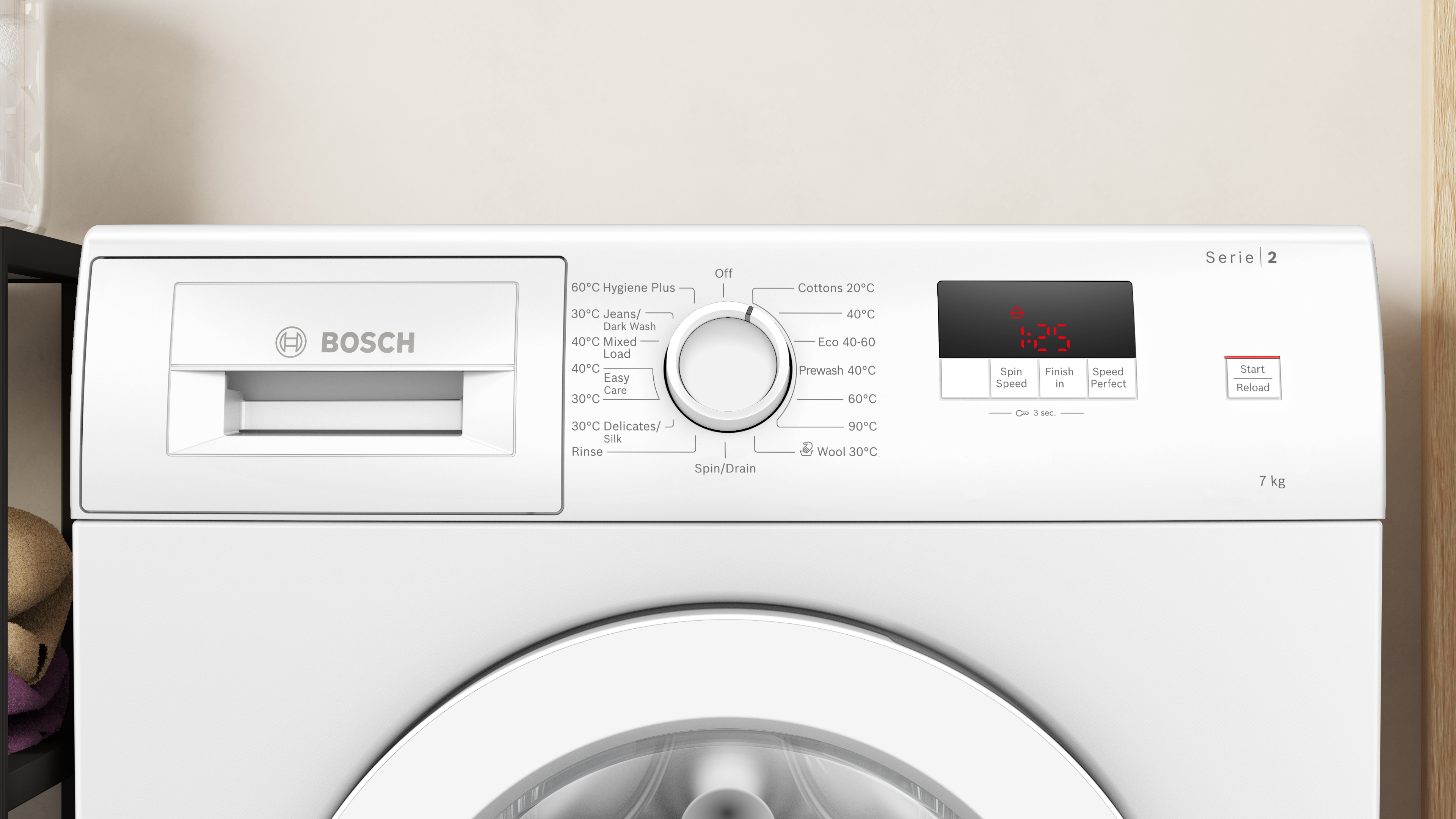 WAJ28001GB Washing machine front loader BOSCH IE