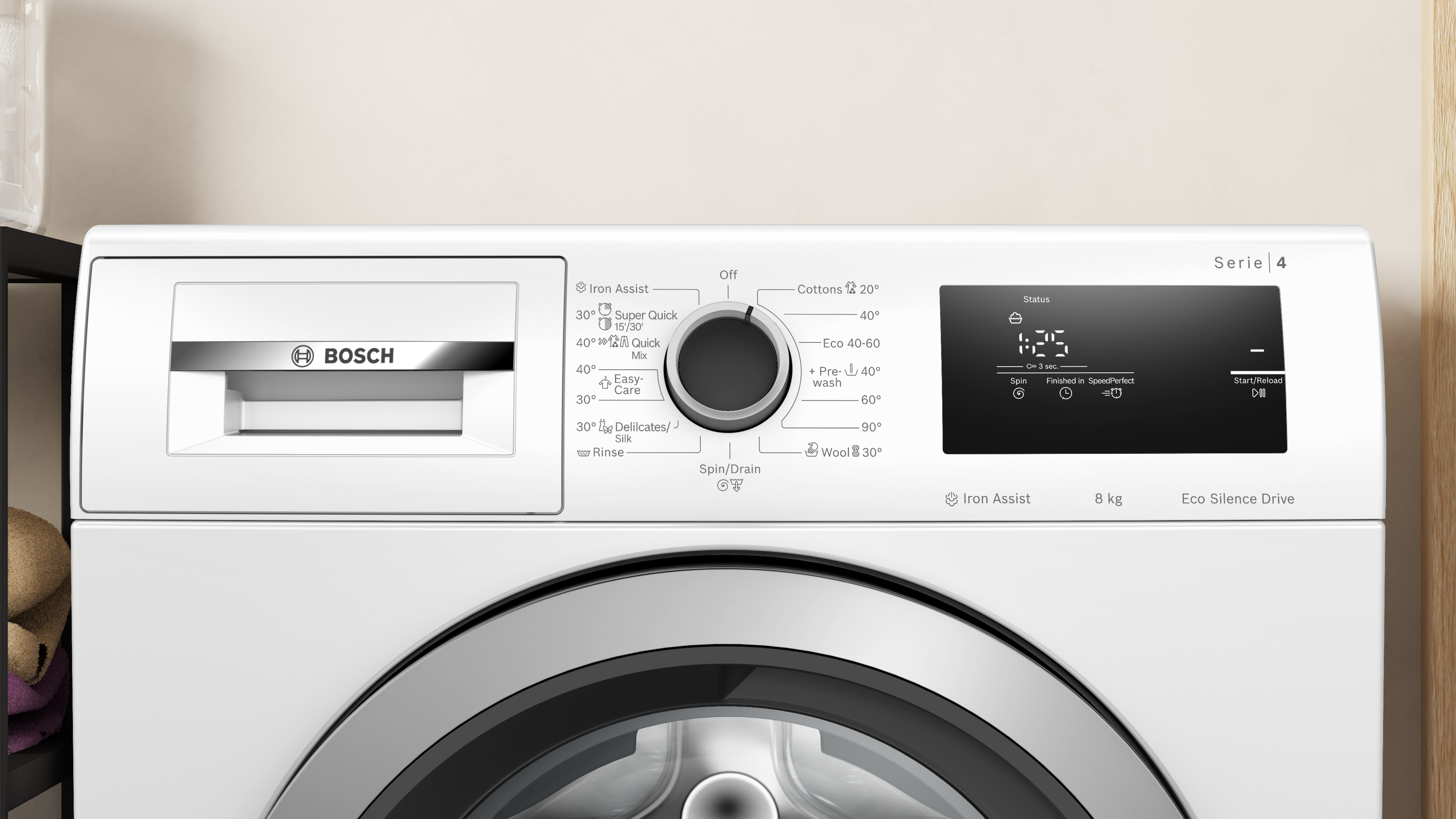 WAN28060BY Mašina za pranje veša, punjenje spreda | BOSCH RS