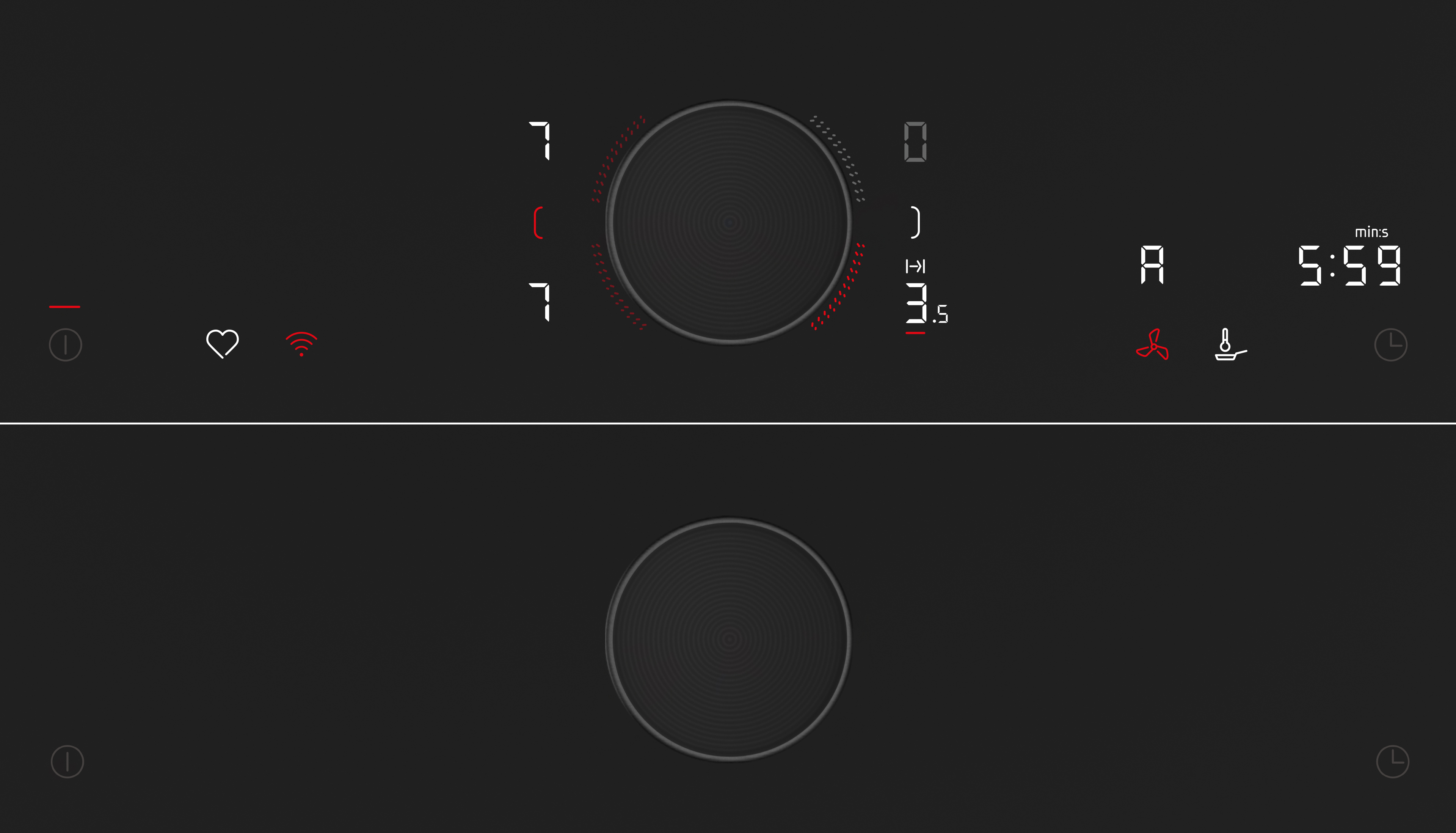 V68AUX4C0 Induction hob with integrated ventilation system NEFF IE