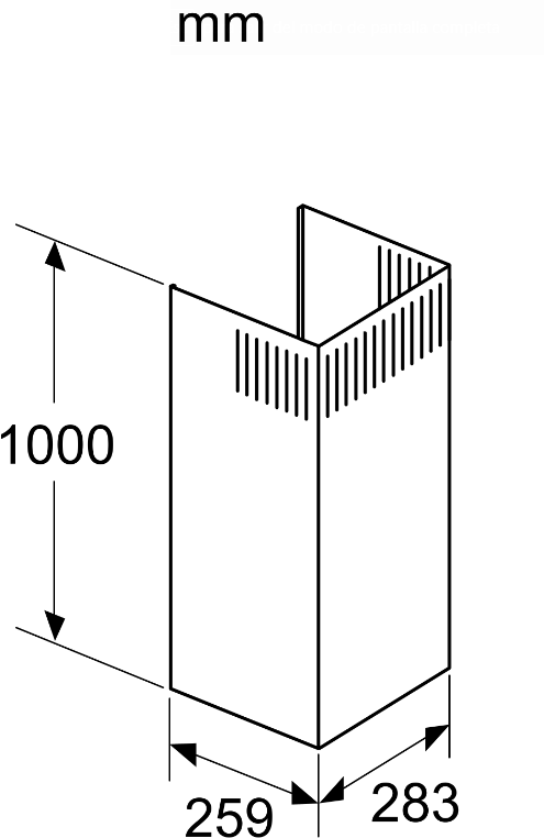 17008031 Kaminverlängerung | Bosch Hausgeräte DE