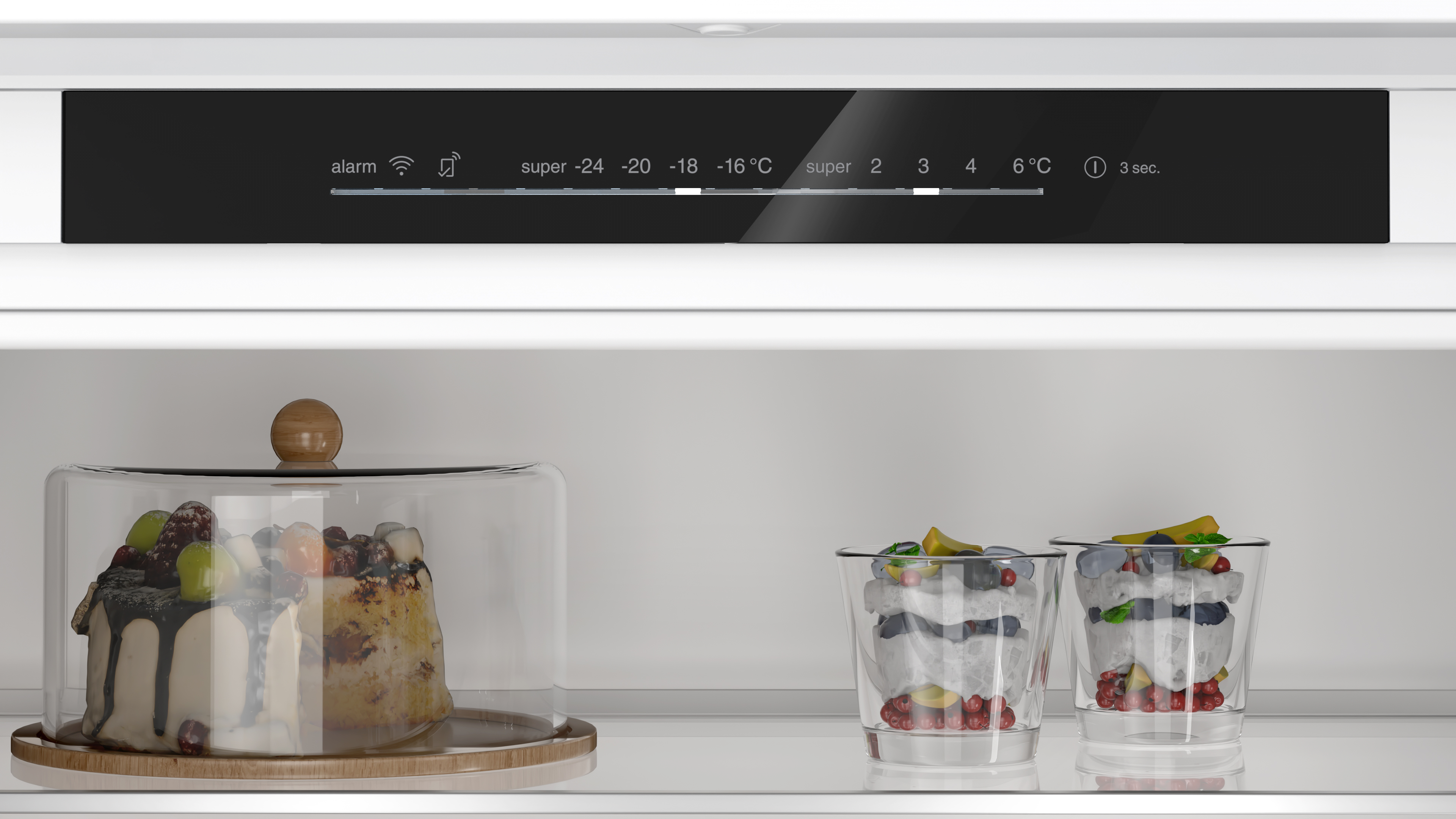 Kb96nnse0 Built In Fridge Freezer With Freezer At Bottom Siemens Gb