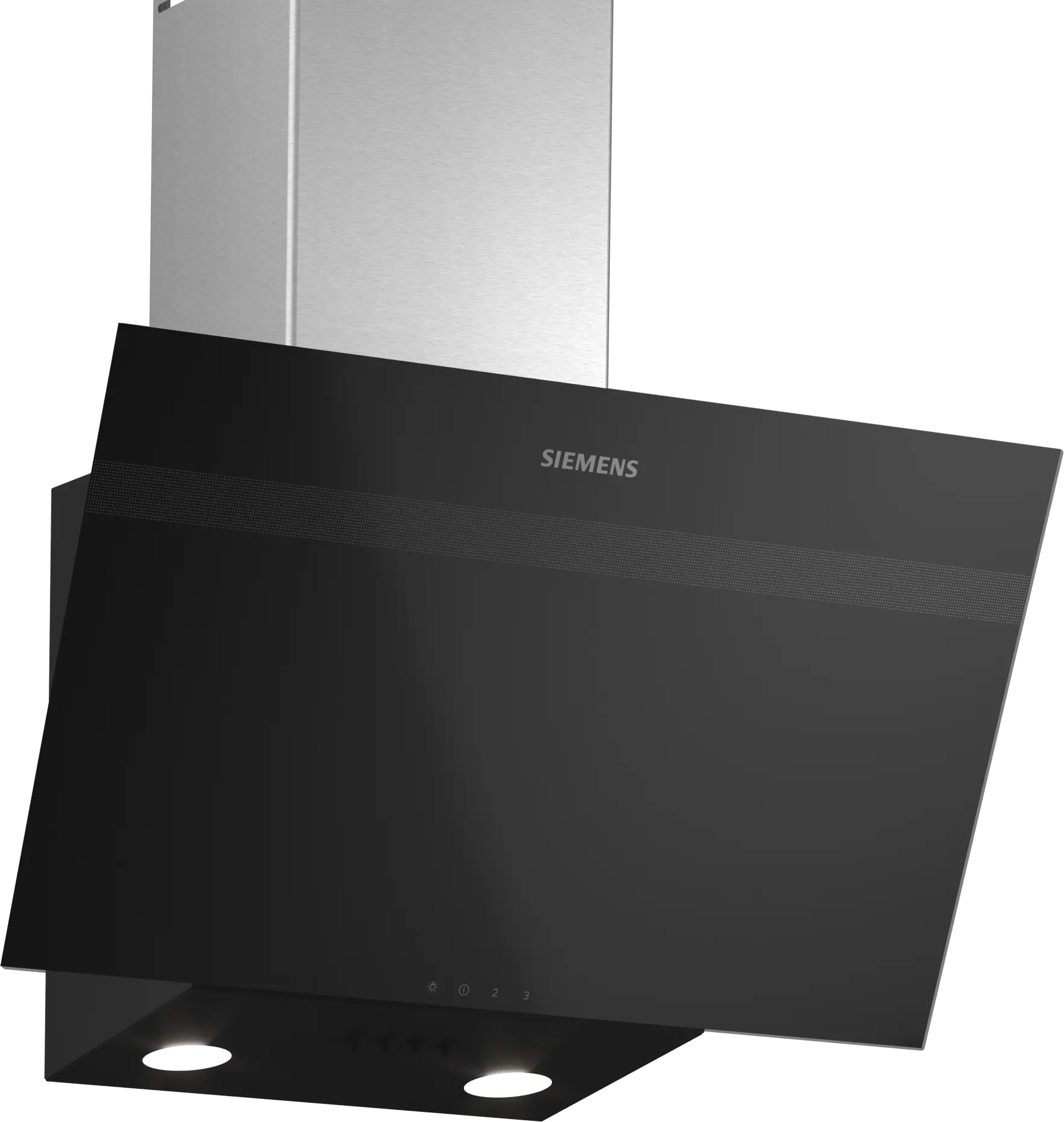 Siemens LC63KPJ61T iQ100 Duvar Tipi Davlumbaz Siyah Cam, Siyah