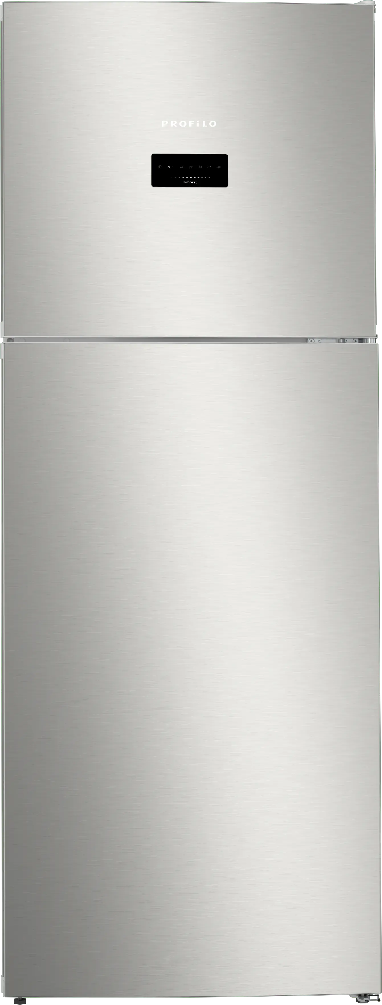 Üstten Donduruculu Buzdolabı 186 x 70 cm Paslanmaz çelik, Total No FrostBD2055IEXN
