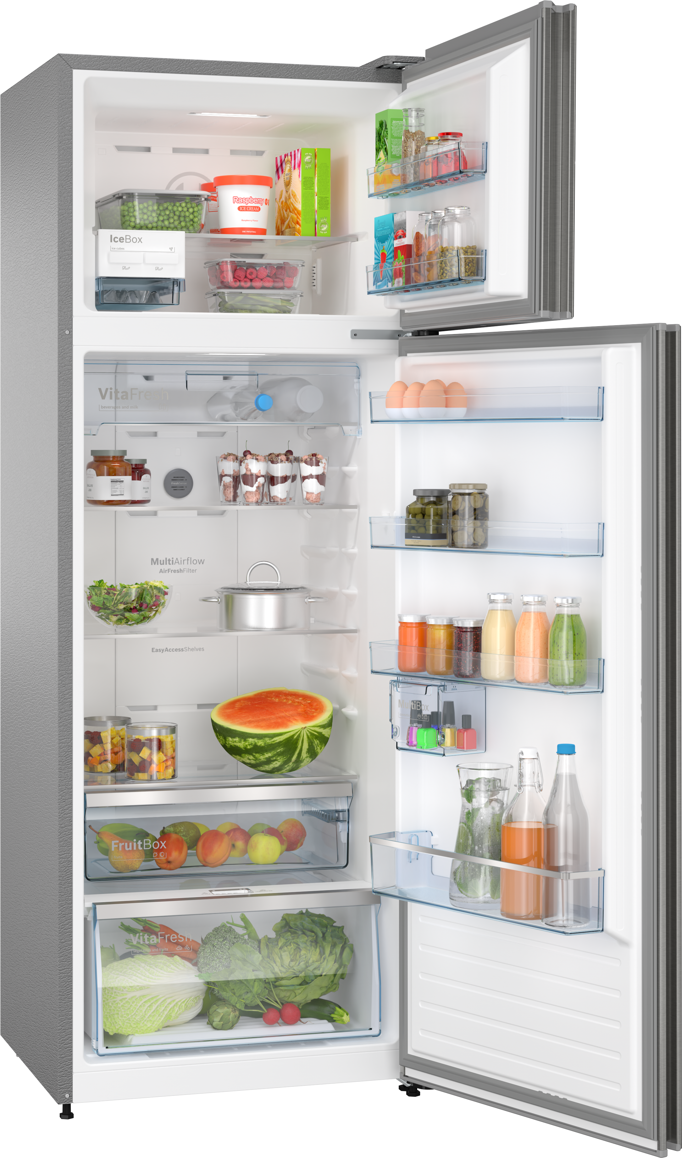 CTC39S02NI free-standing fridge-freezer with freezer at top